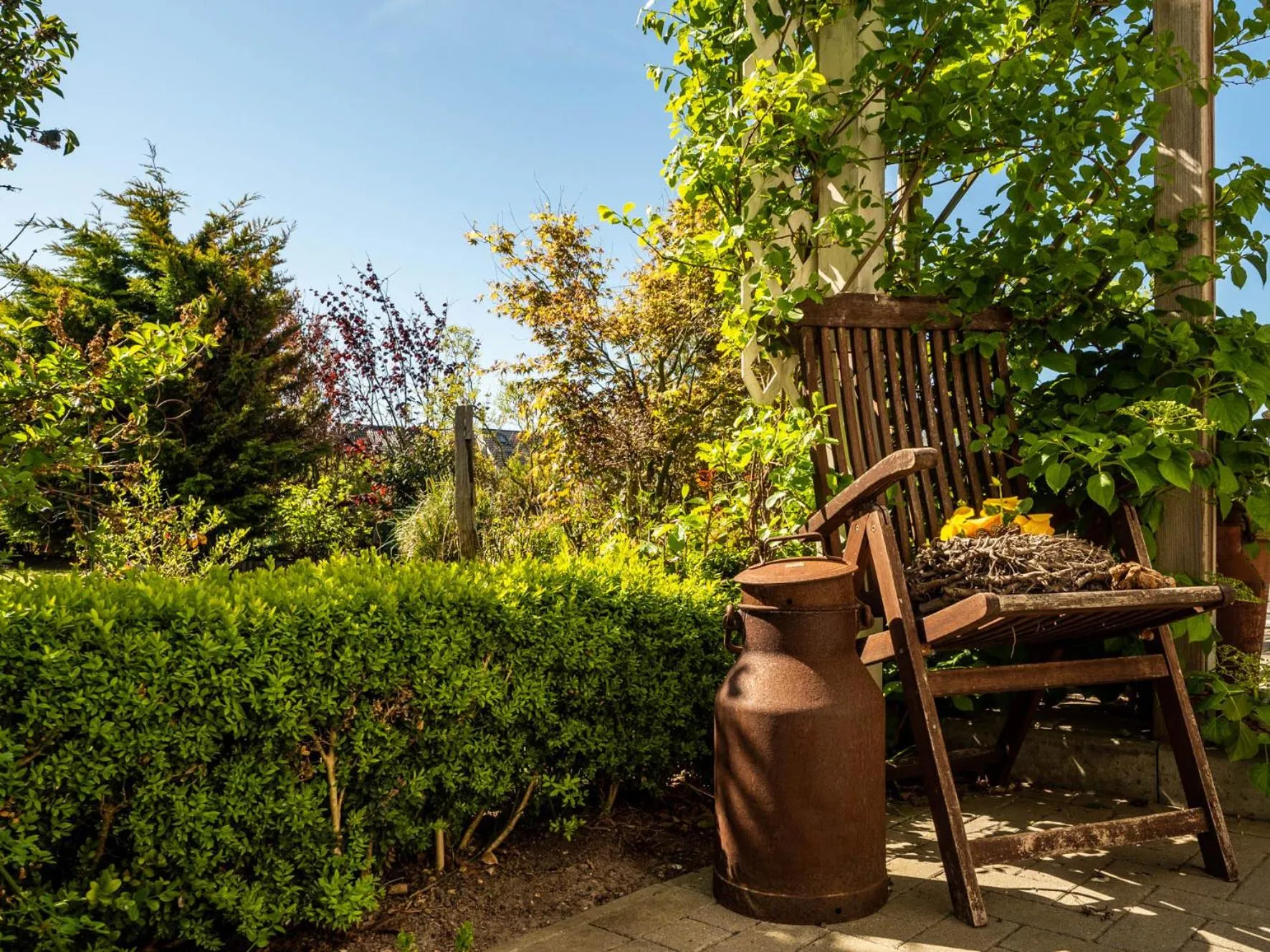 Garden in Garni Hotel & Appartements Nordstrand