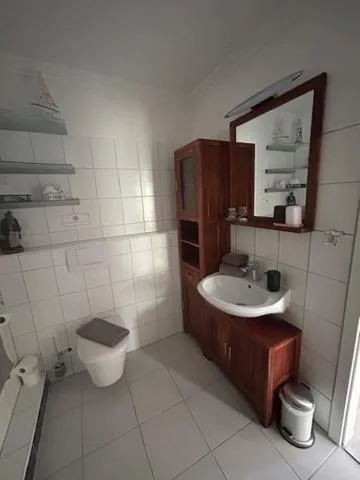Toilet in Garni Hotel & Appartements Nordstrand