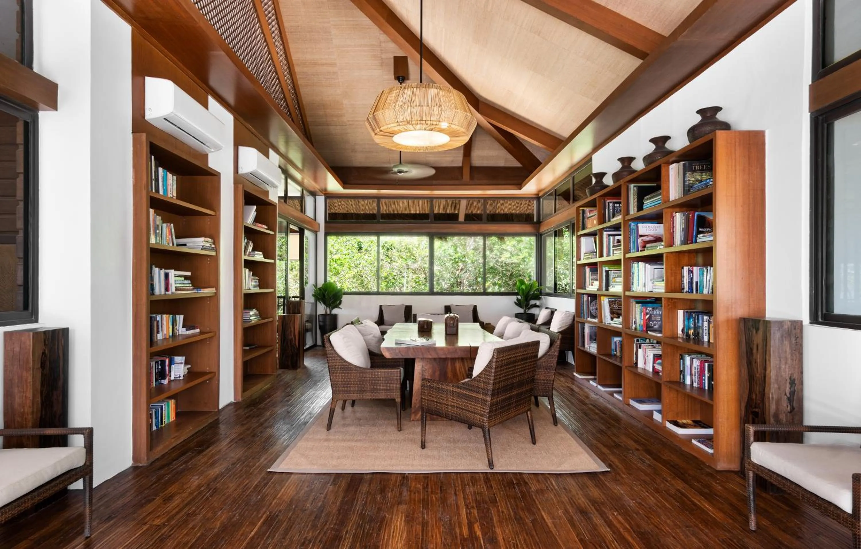 Library in El Nido Resorts Pangulasian Island