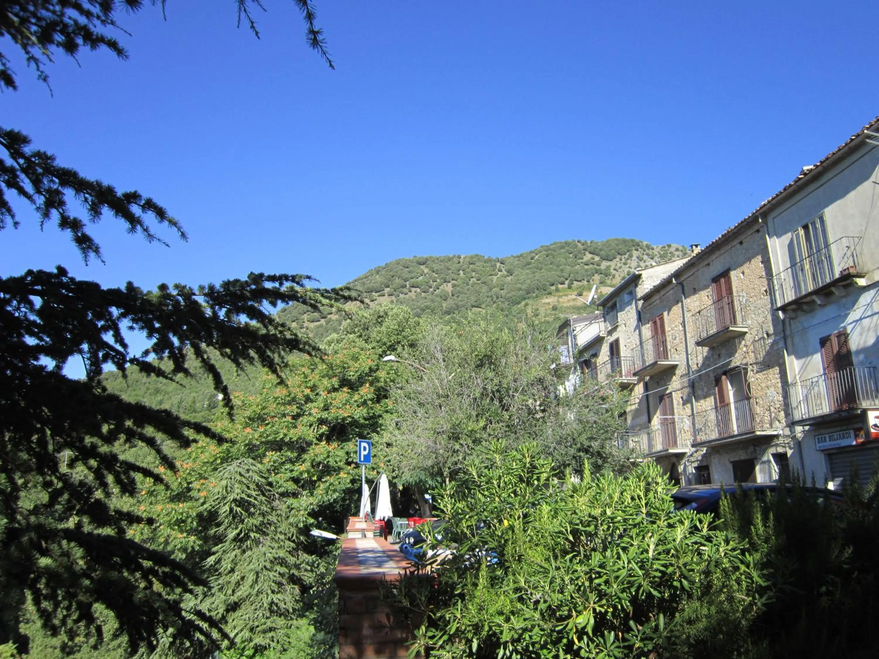 Area and facilities in B&B Il Nido dell'Aquila