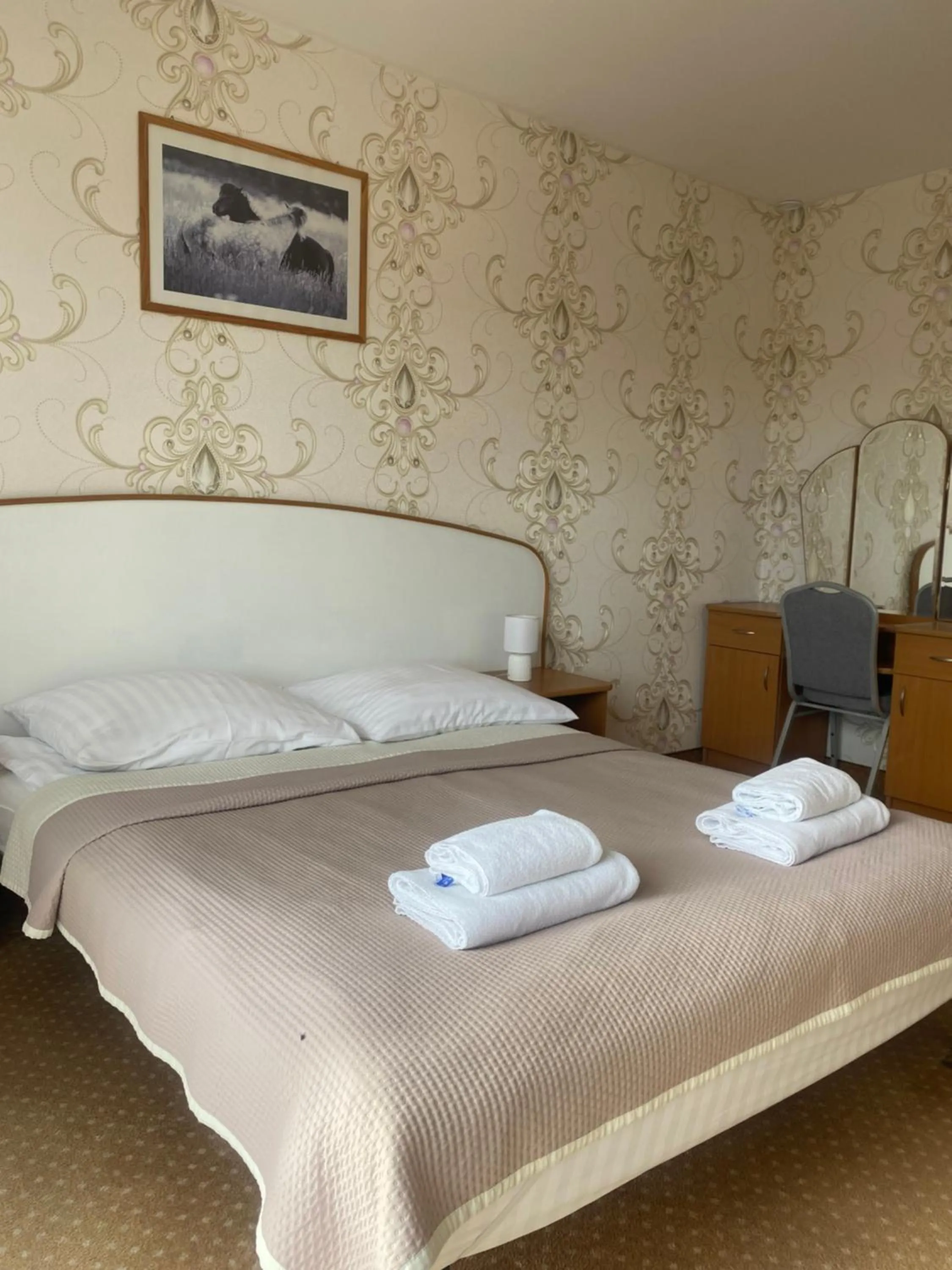 Bed in Pensjonat Wioletta