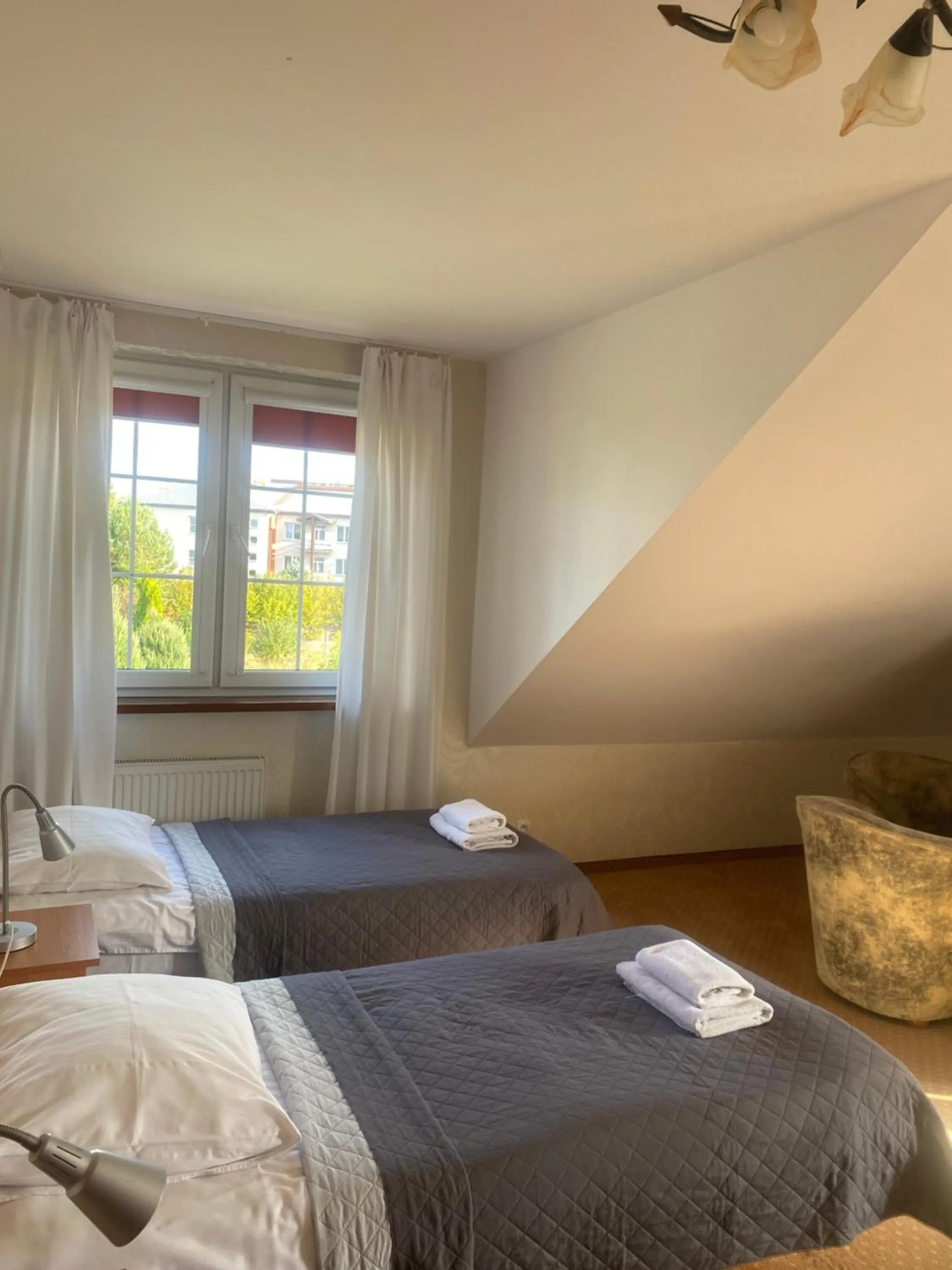 Bed in Pensjonat Wioletta