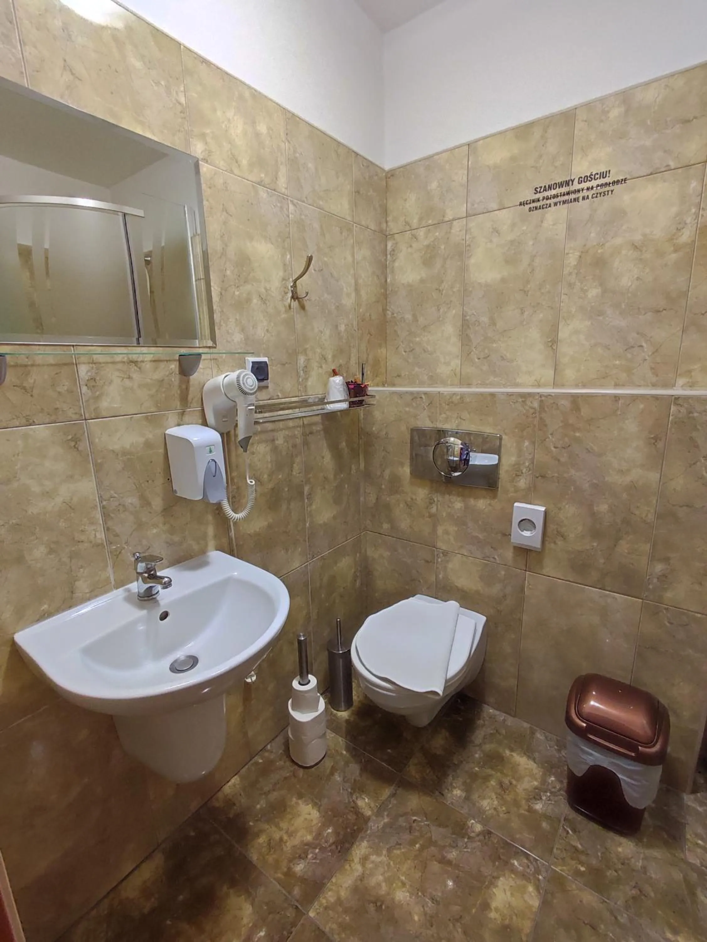 Toilet in Pensjonat Wioletta