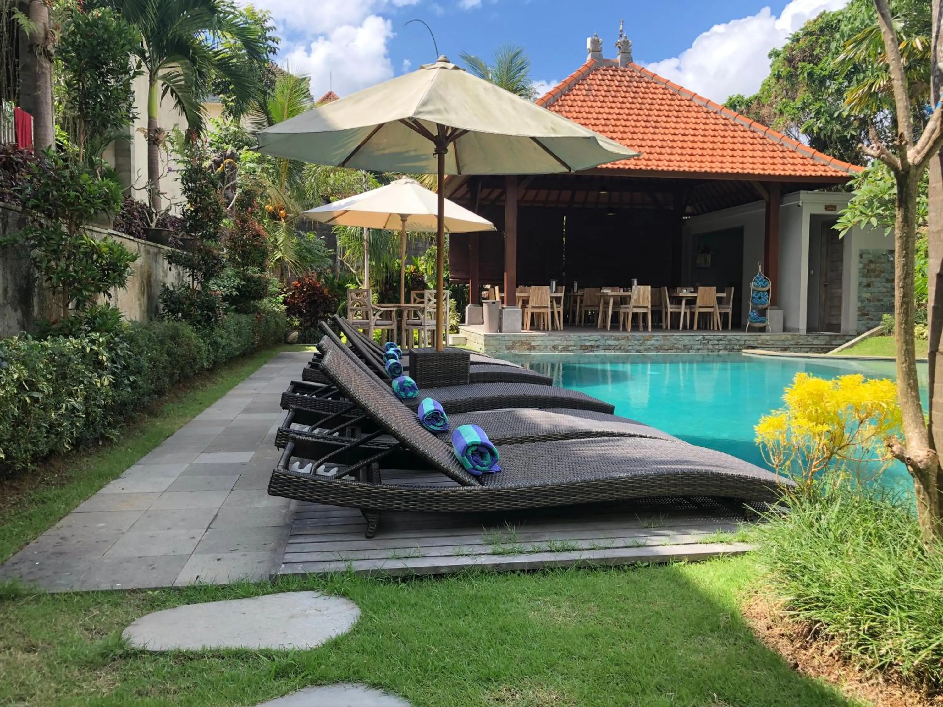 Swimming pool in Betutu Bali Villas