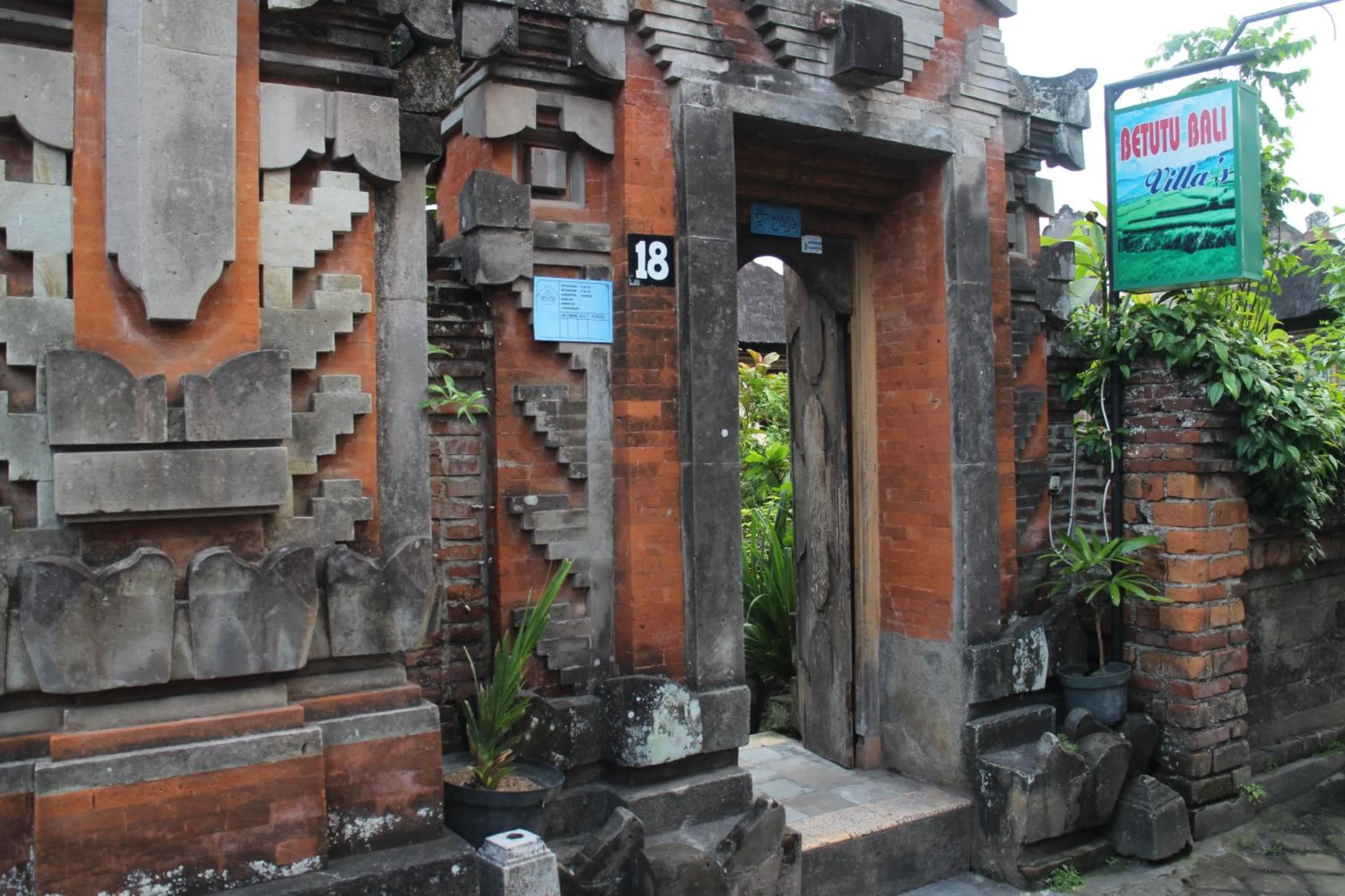 Decorative detail in Betutu Bali Villas