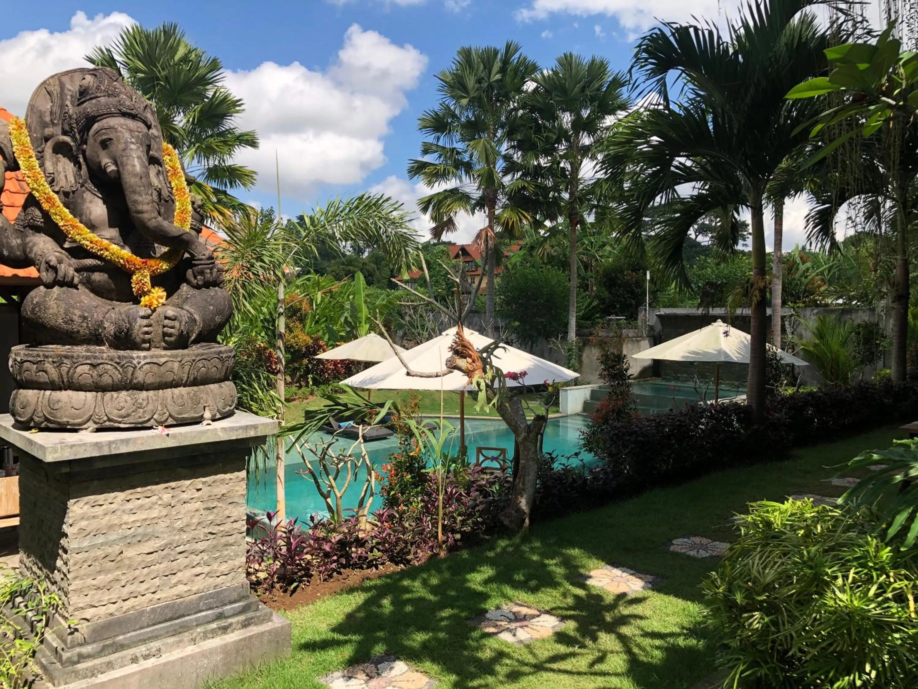 Garden view in Betutu Bali Villas