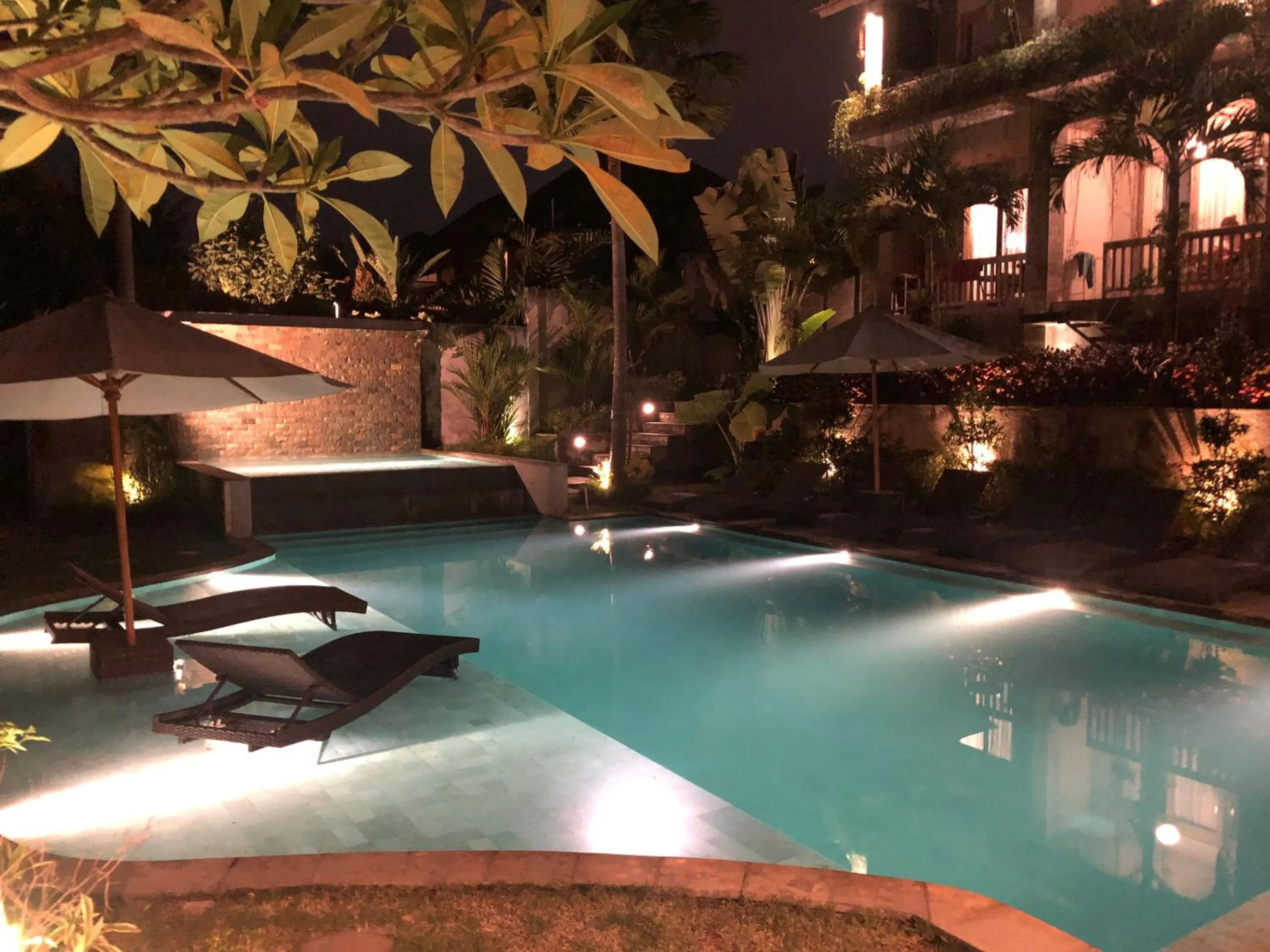 Pool view in Betutu Bali Villas