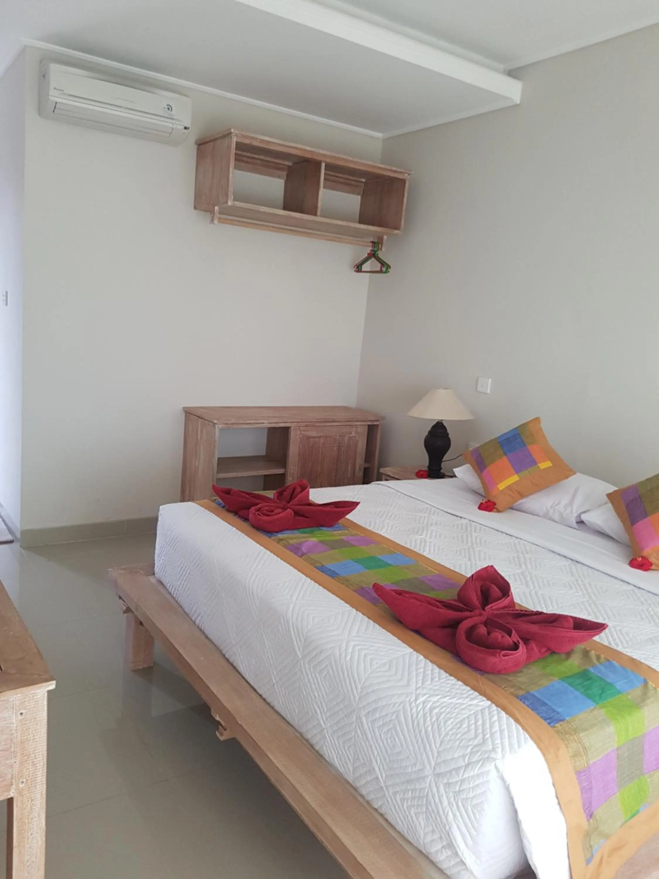 Bed in Betutu Bali Villas