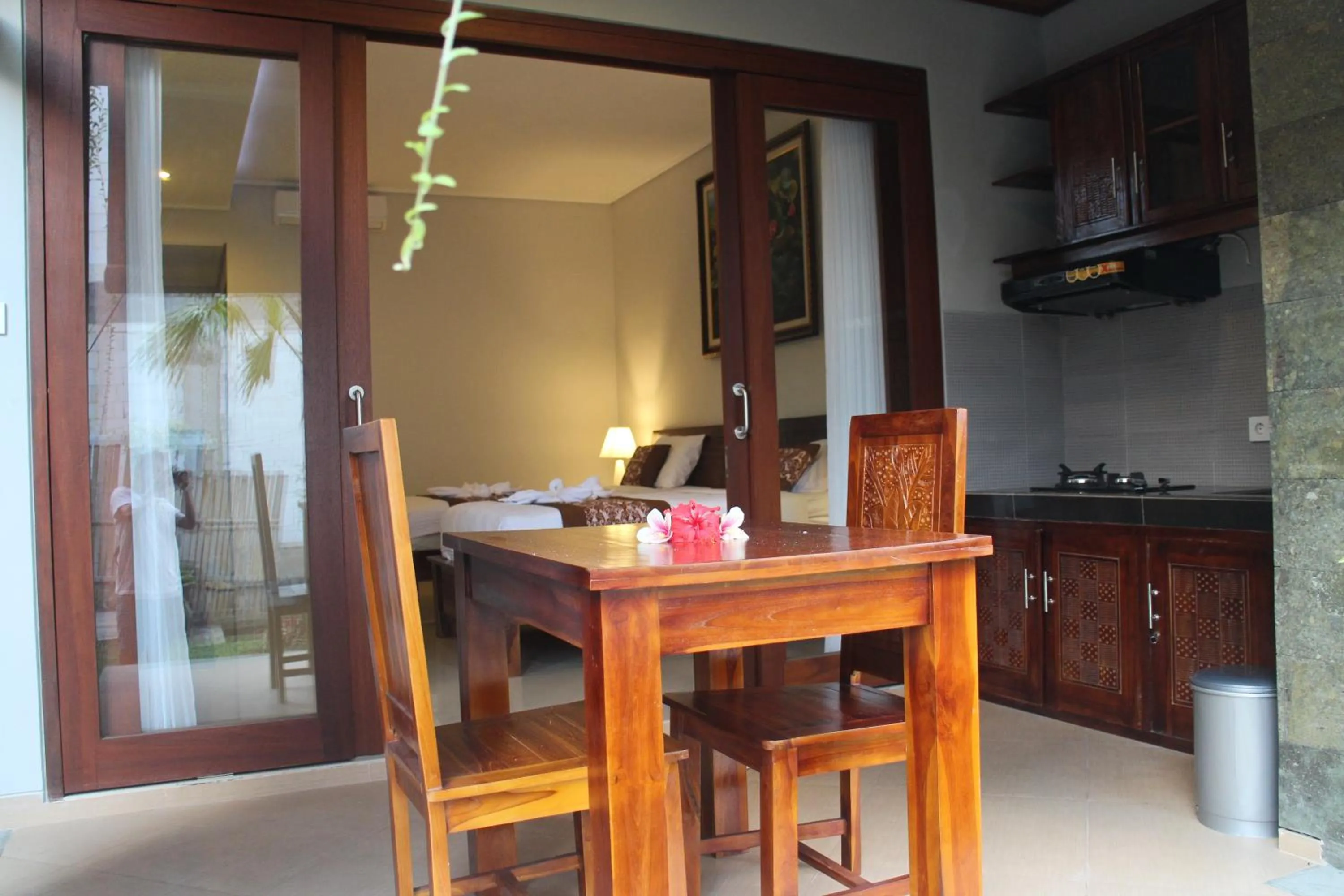 Dining area in Betutu Bali Villas