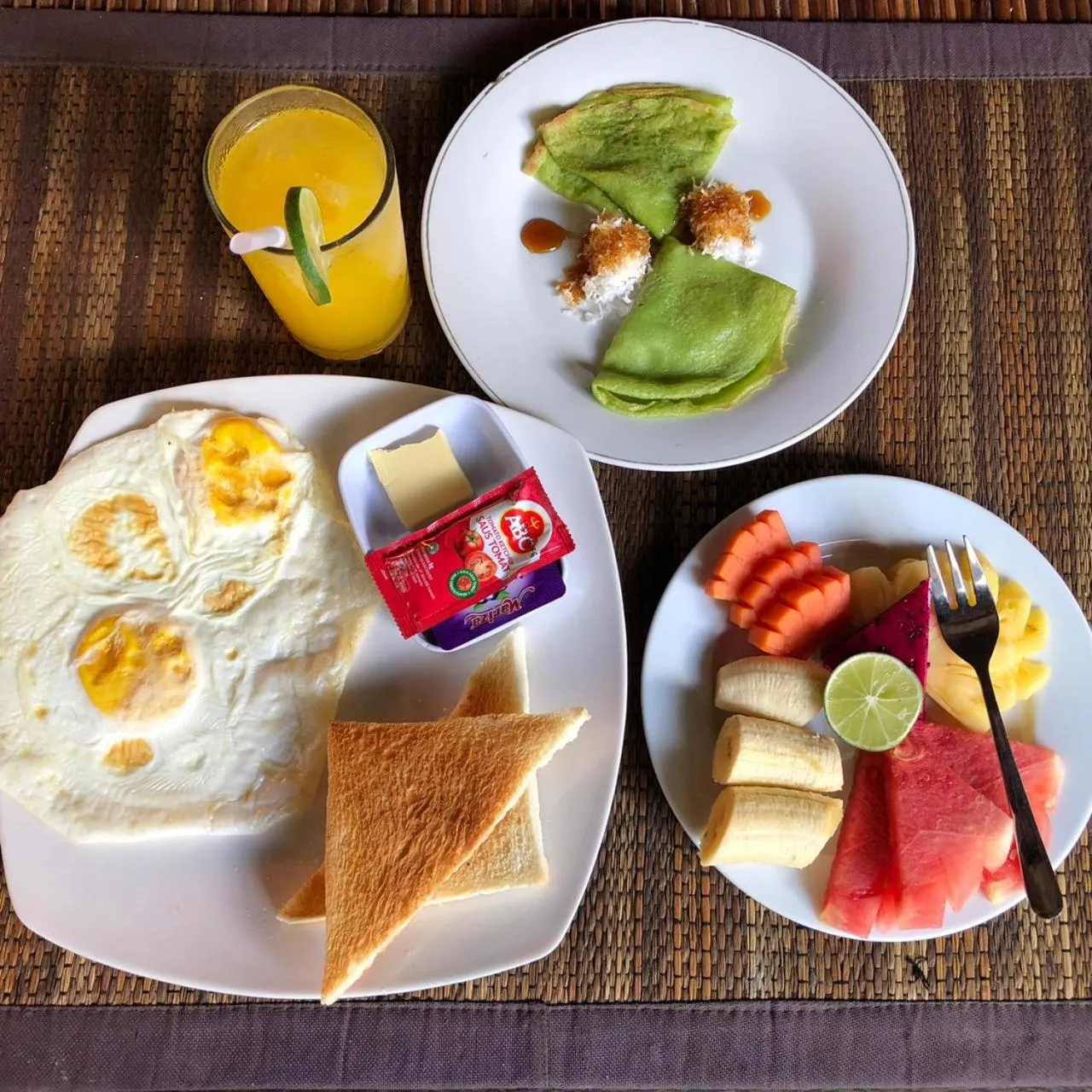 Food and drinks in Betutu Bali Villas