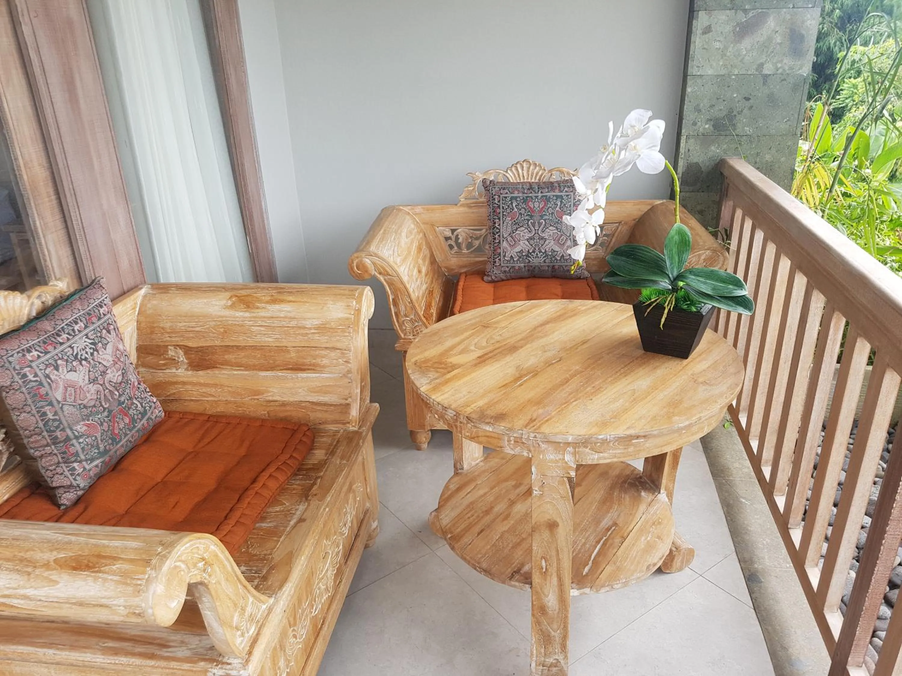 Seating area in Betutu Bali Villas