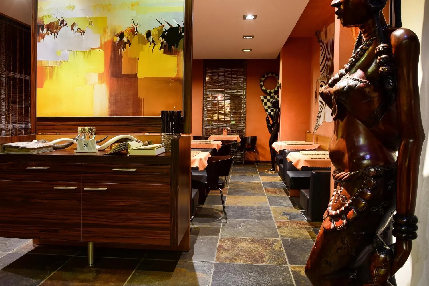 Lobby or reception in Afrika Hotel Frýdek-Místek