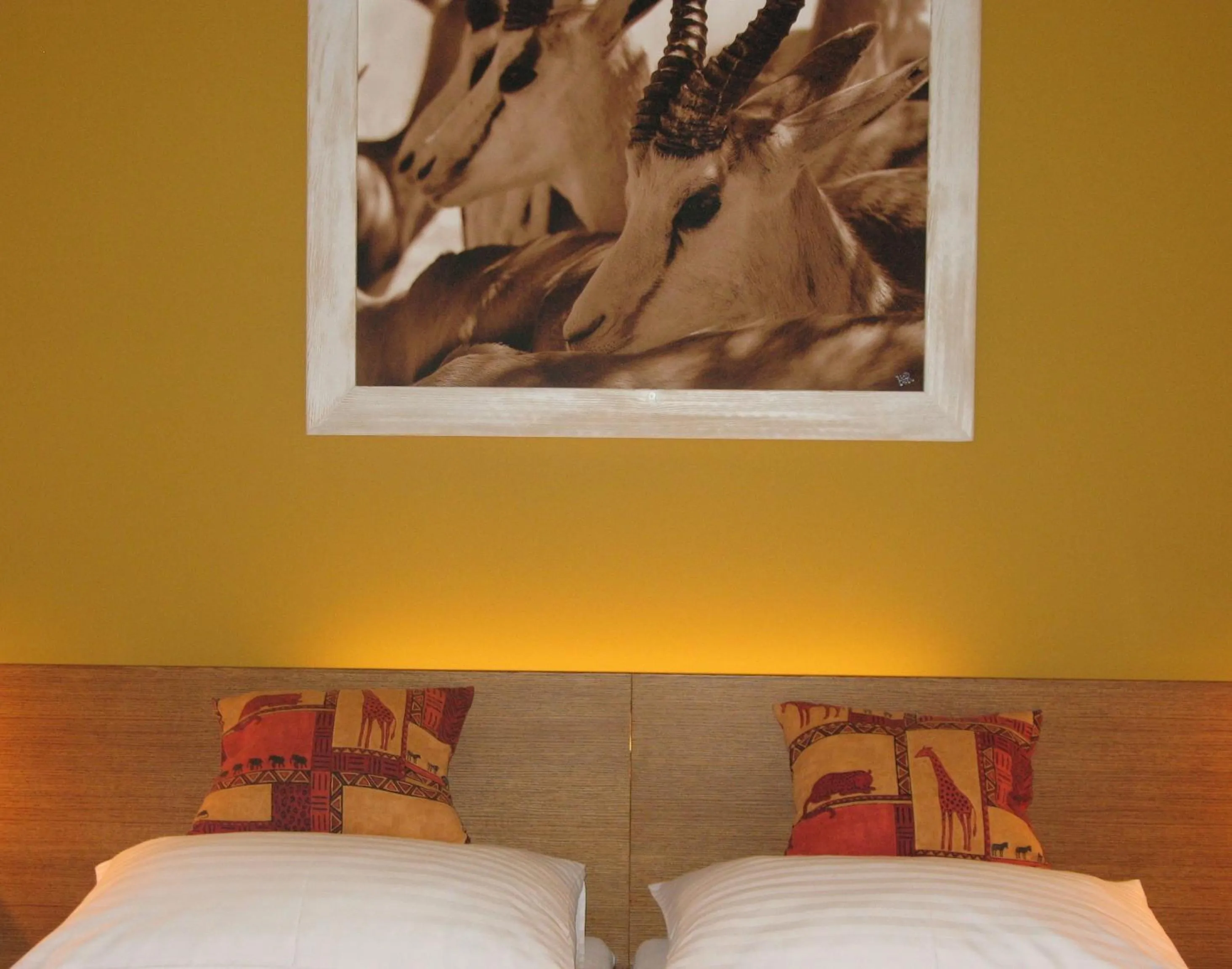 Decorative detail, Bed in Afrika Hotel Frýdek-Místek