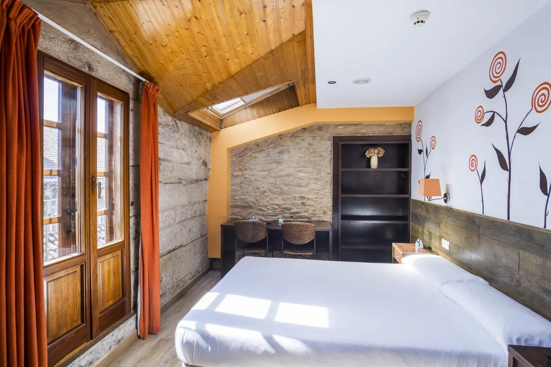 Bed in Hotel Alda Algalia