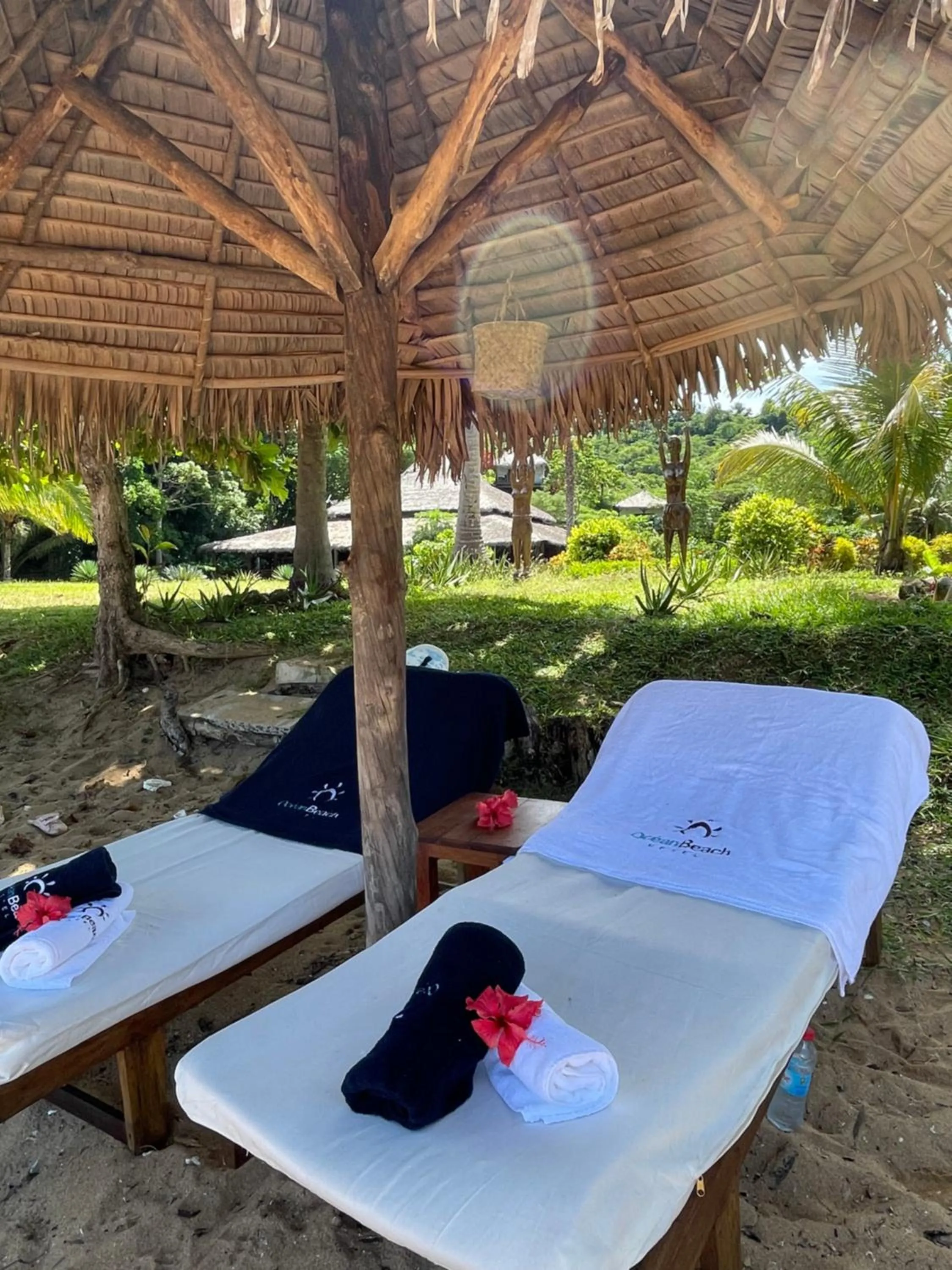 Beach in Hotel Océan Beach Sakatia