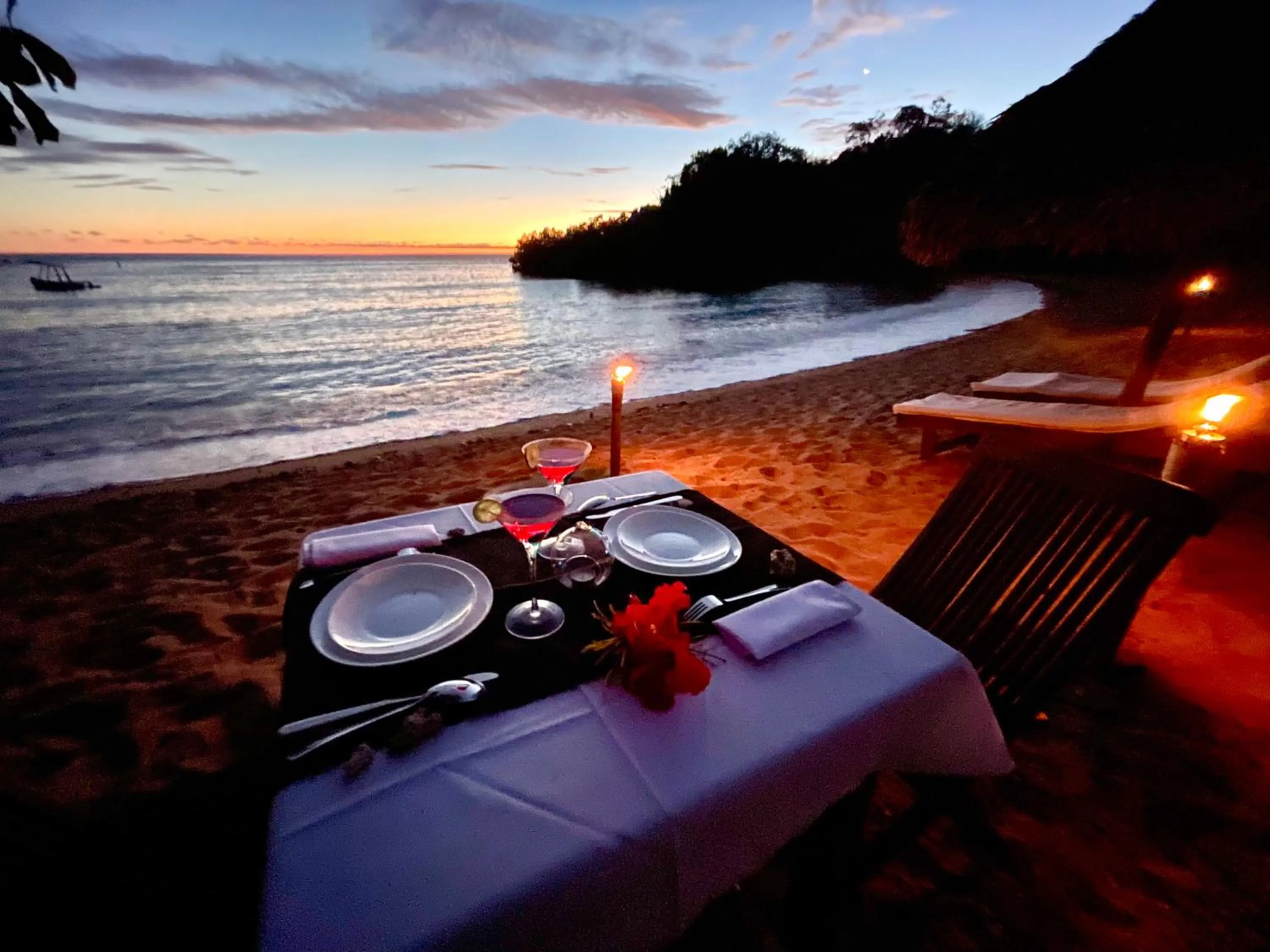 Beach in Hotel Océan Beach Sakatia