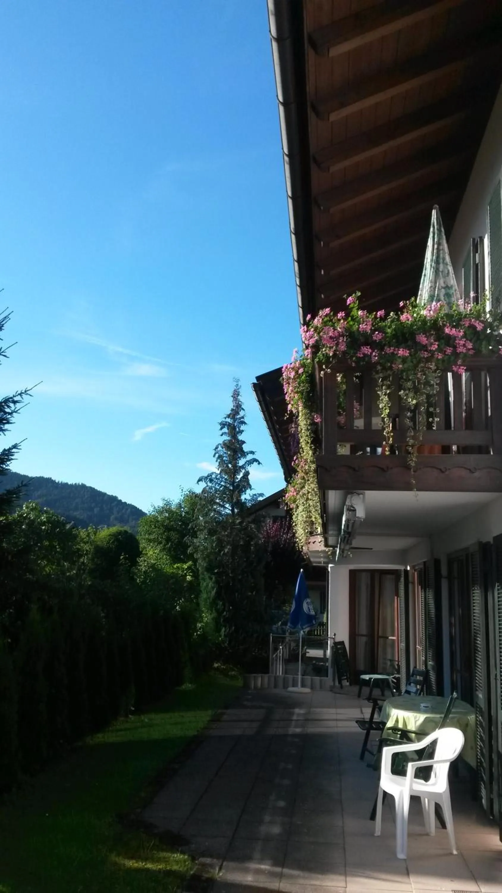 Balcony/Terrace in Alpenotel Rosenhof Ruhpolding, Wellness, Chiemgau Karte, Travelingo Bonus Programm