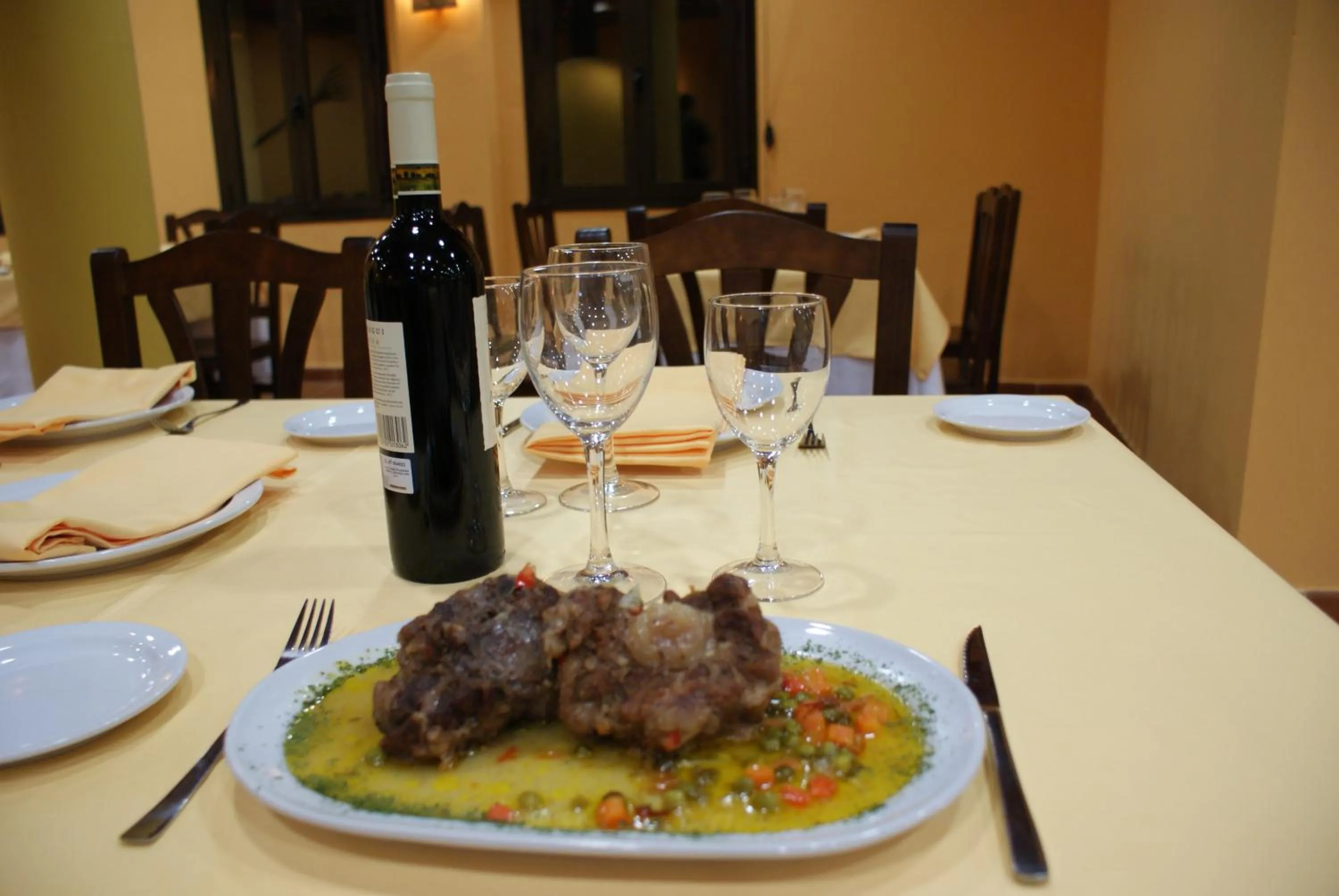 Restaurant/places to eat in Hotel Sierra Luz