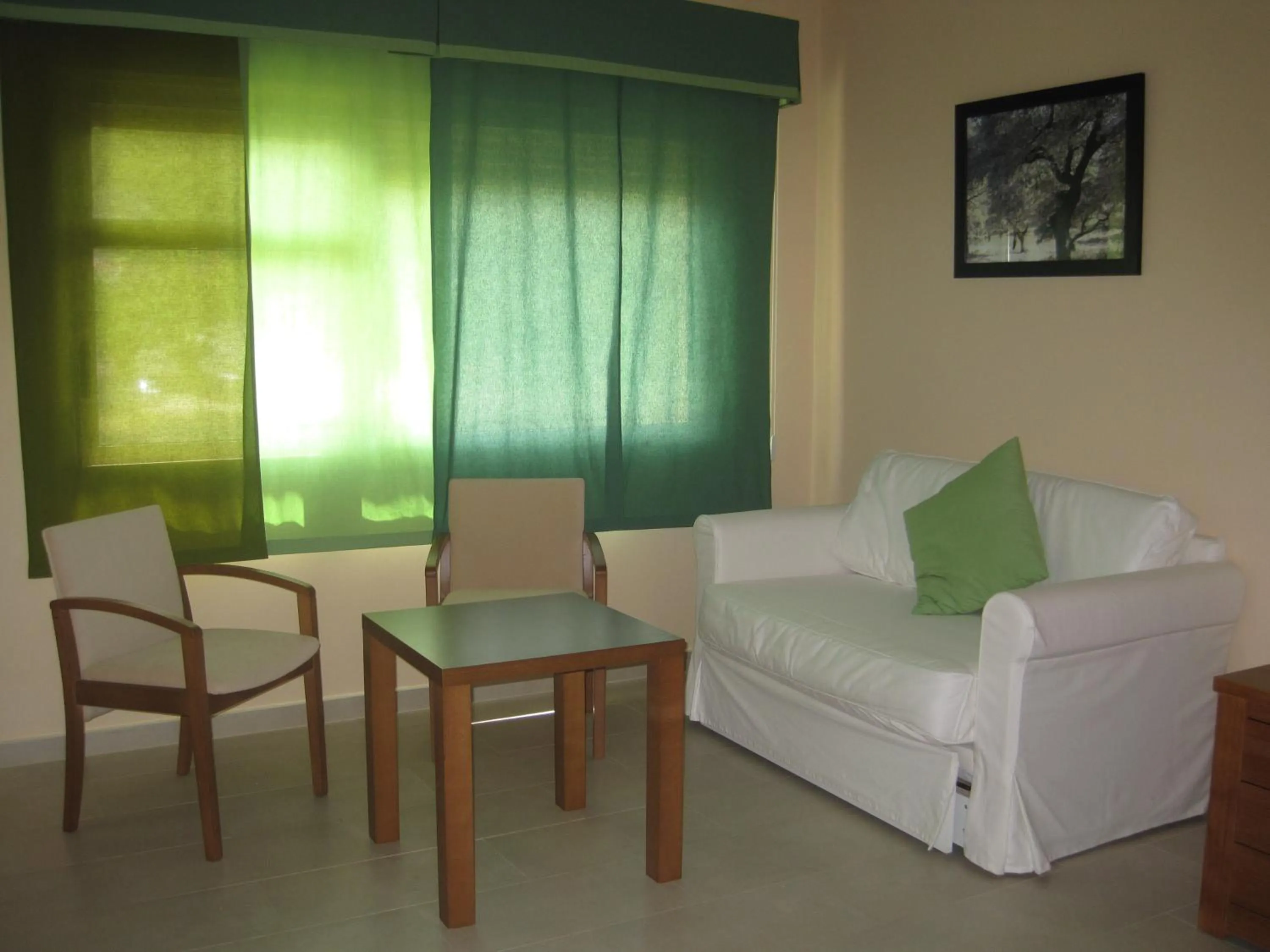 Seating area in Hotel Sierra Luz