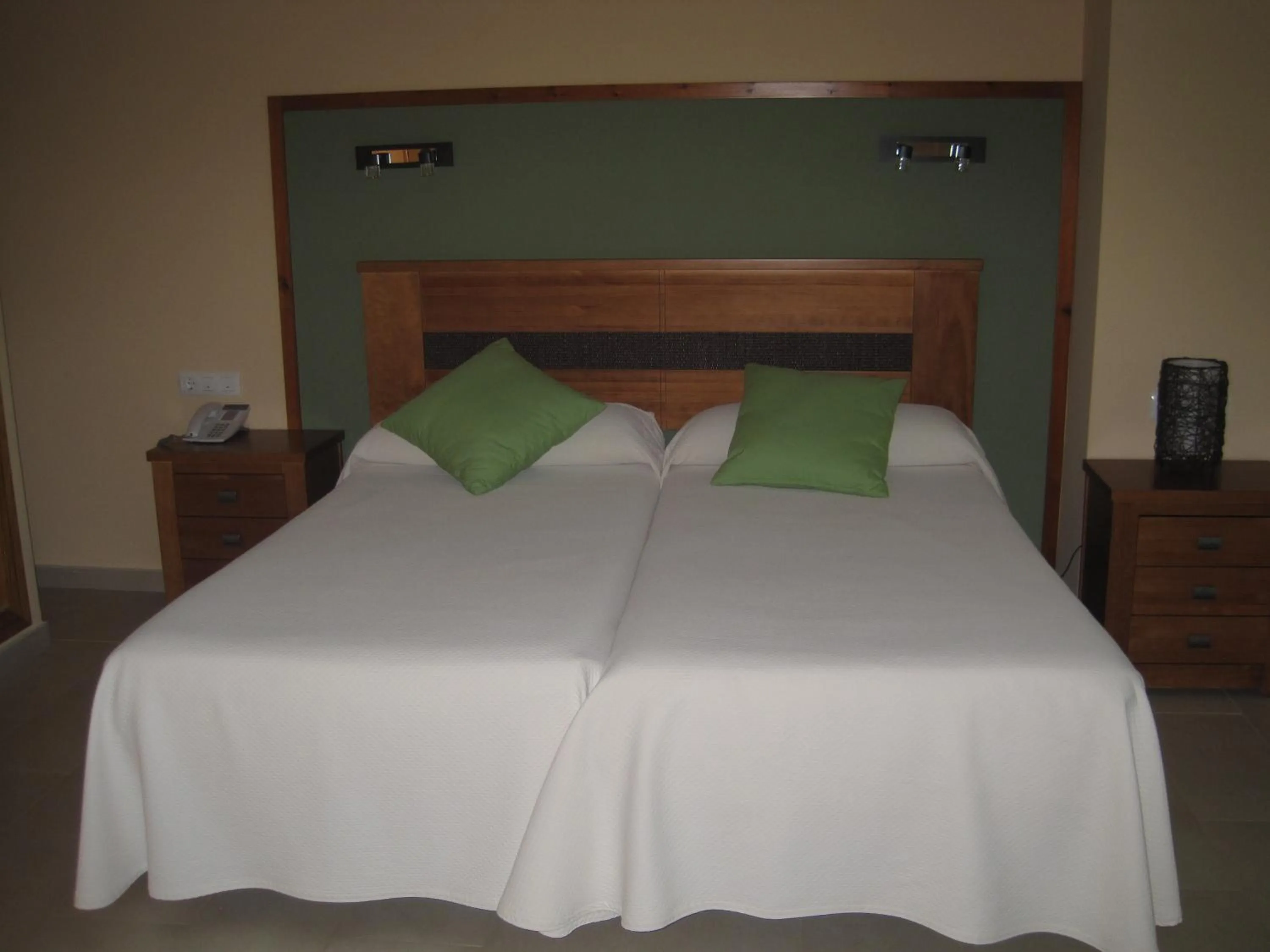 Bed in Hotel Sierra Luz