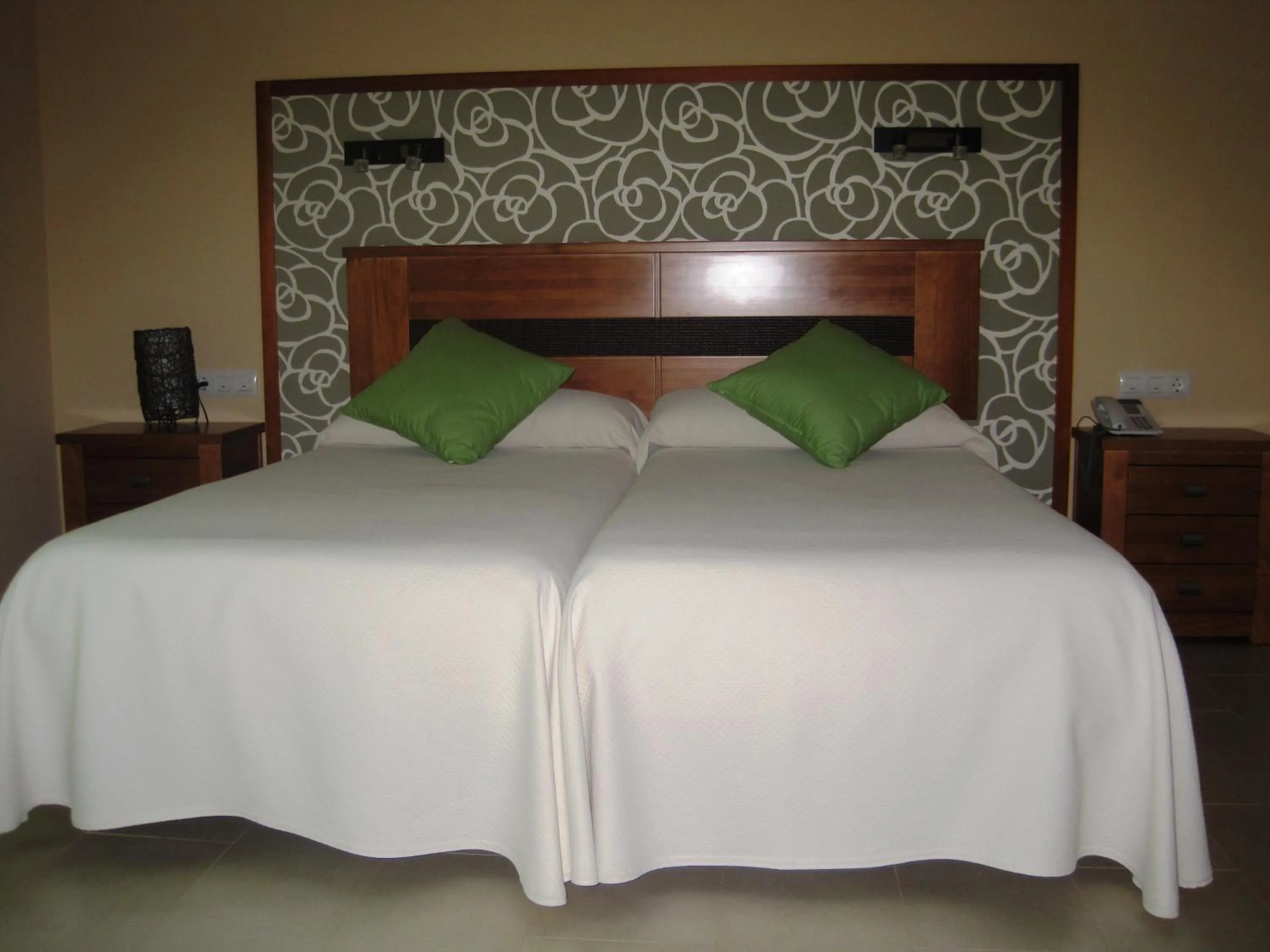 Bed in Hotel Sierra Luz
