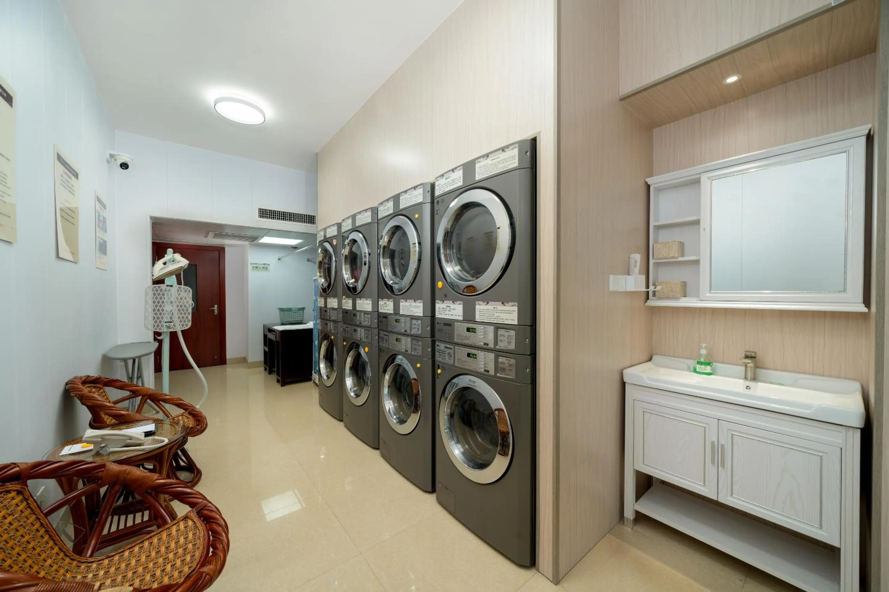 laundry in Yanling Hotel