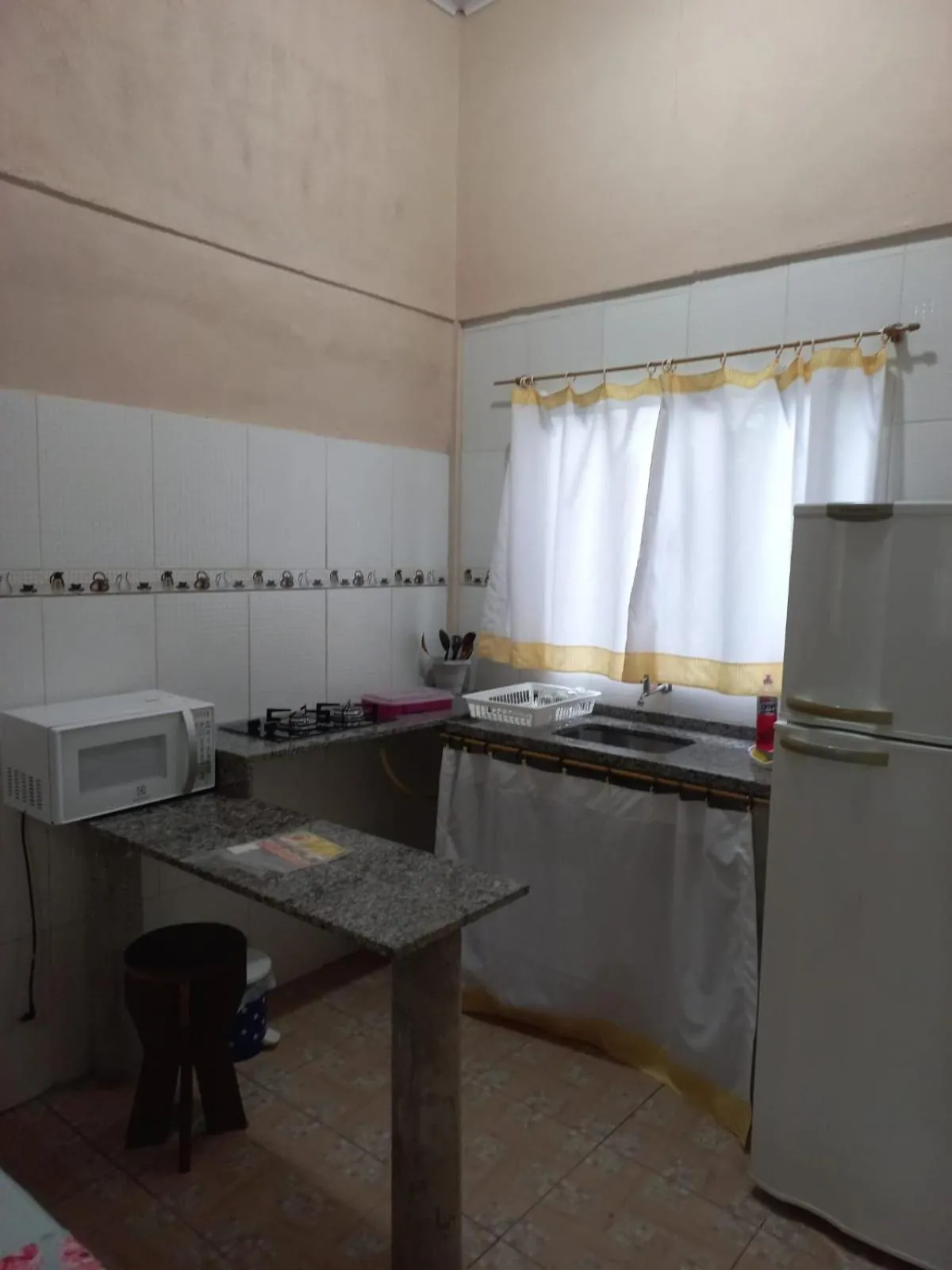 minibar in Locação p final de semana Mourada Térrea