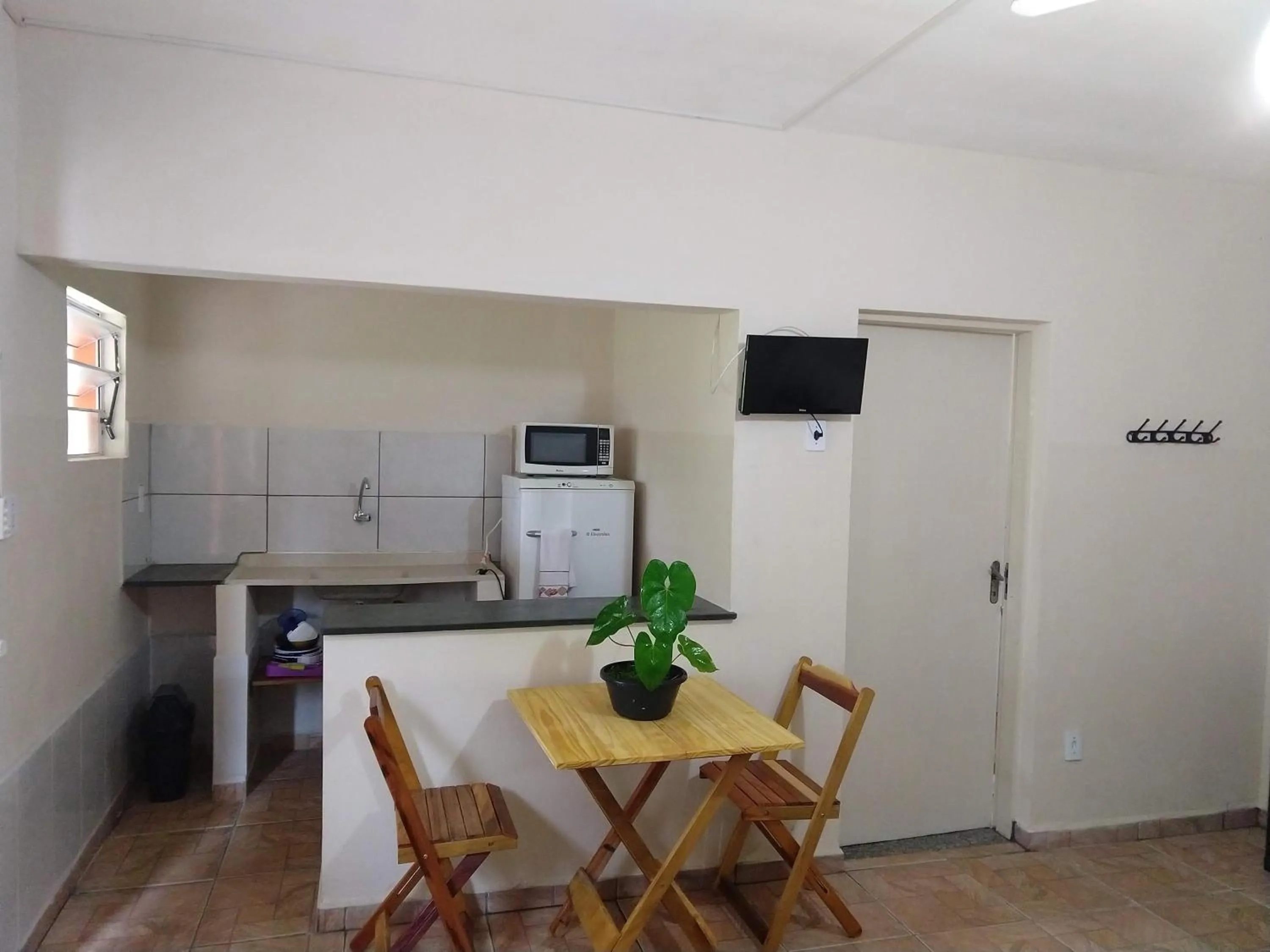 Dining area in Locação p final de semana Mourada Térrea