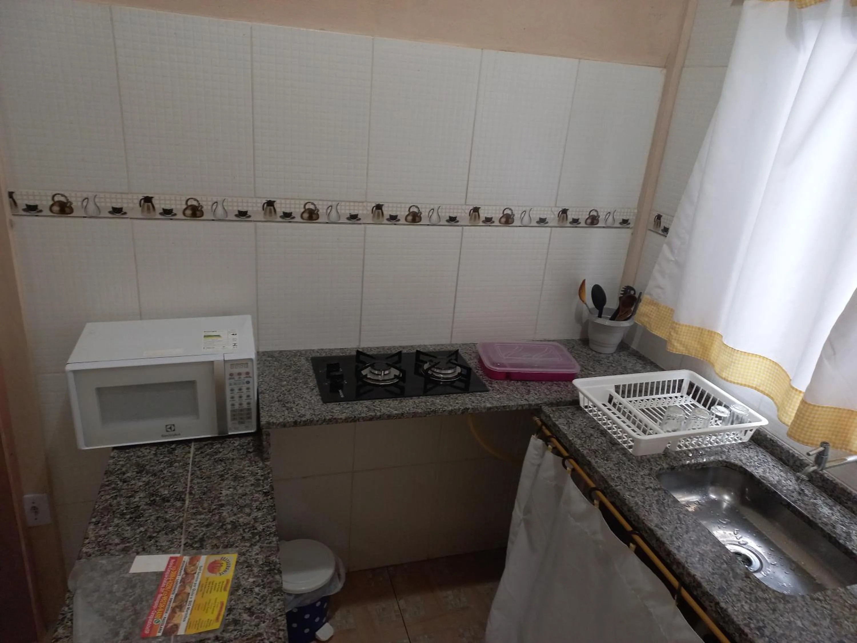 Kitchen or kitchenette in Locação p final de semana Mourada Térrea