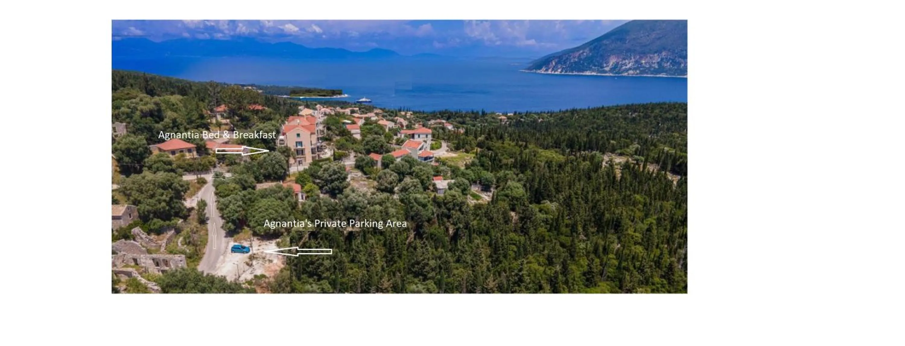 Parking in Agnantia Bed & Breakfast