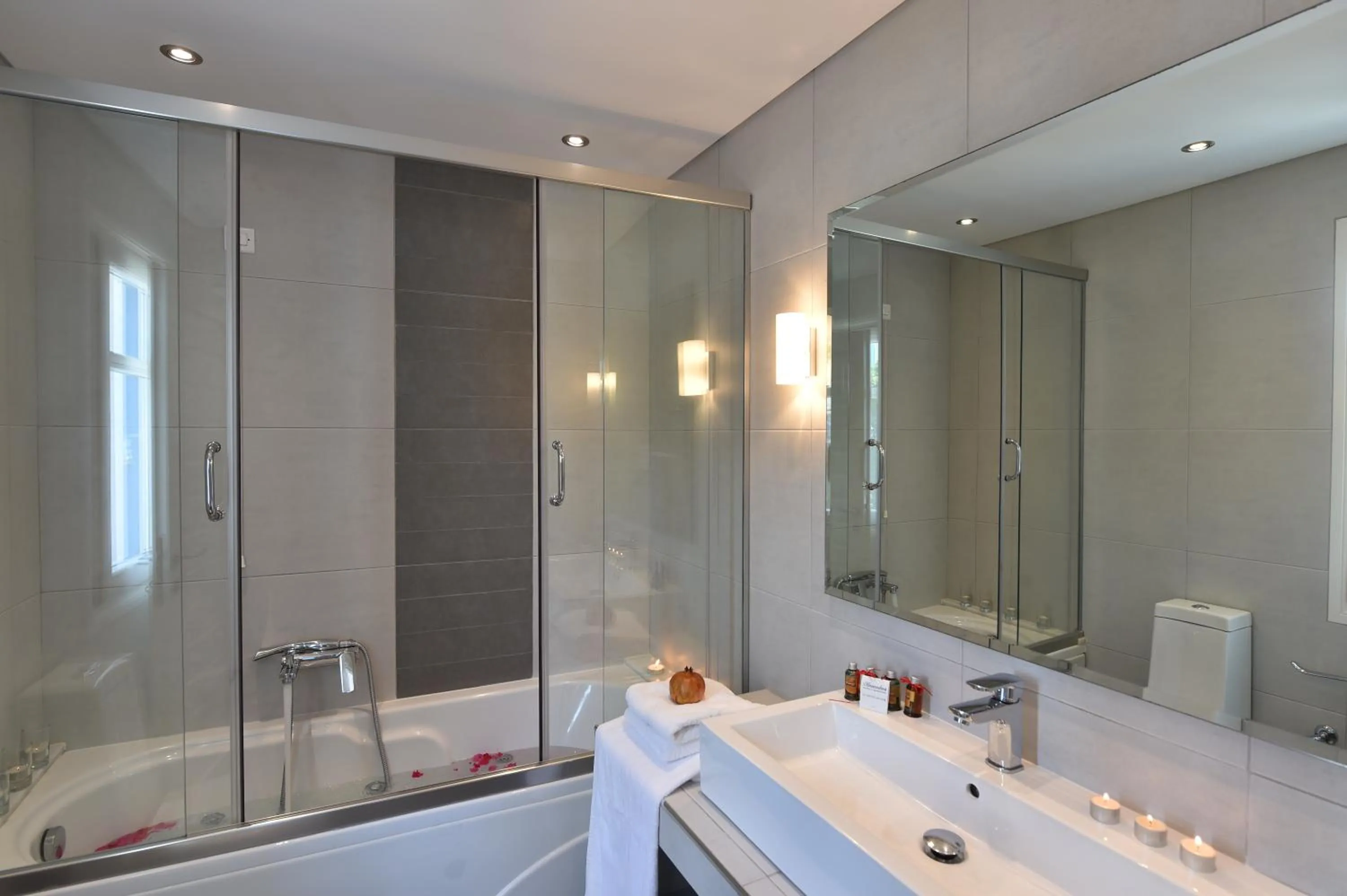 Bathroom in Alexandros Apartments