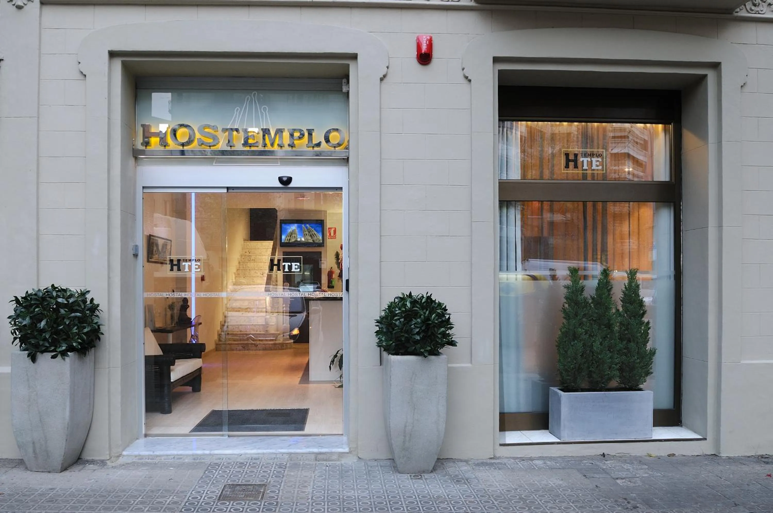 Facade/entrance in Hostemplo Sagrada Familia