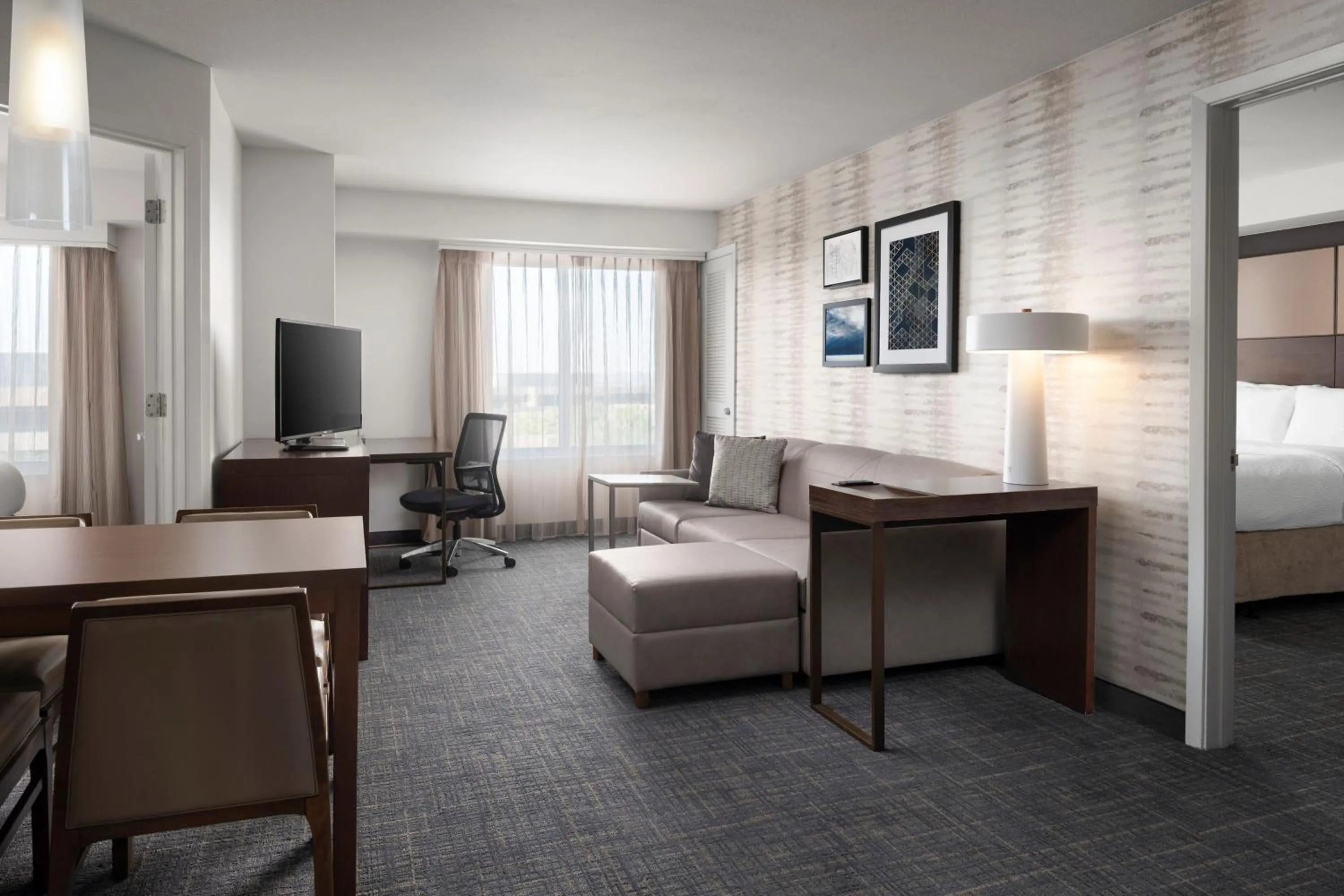 Living room, Bed in Residence Inn by Marriott Austin Lake Austin/River Place