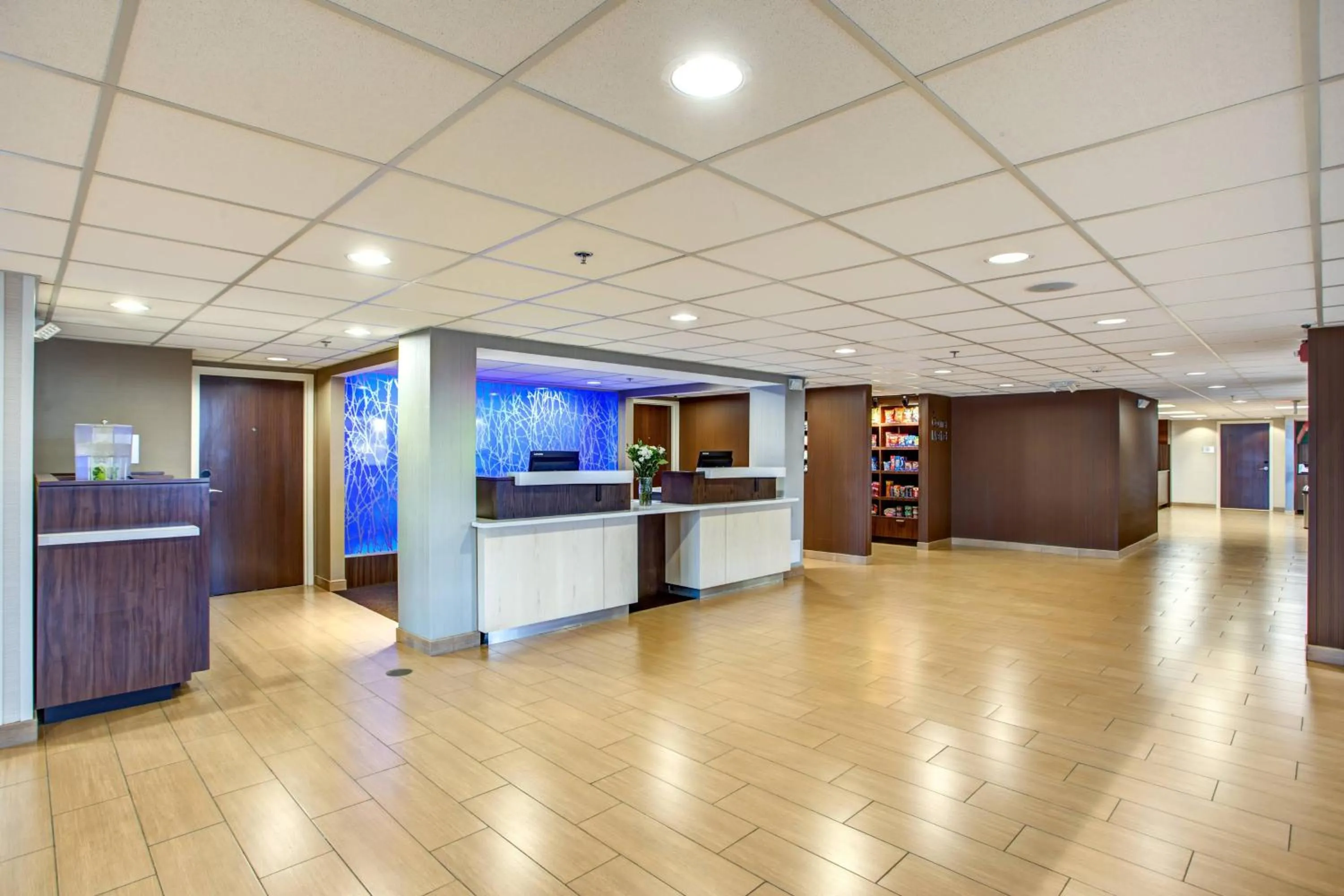 Lobby or reception in Fairfield Inn & Suites by Marriott Springfield Holyoke
