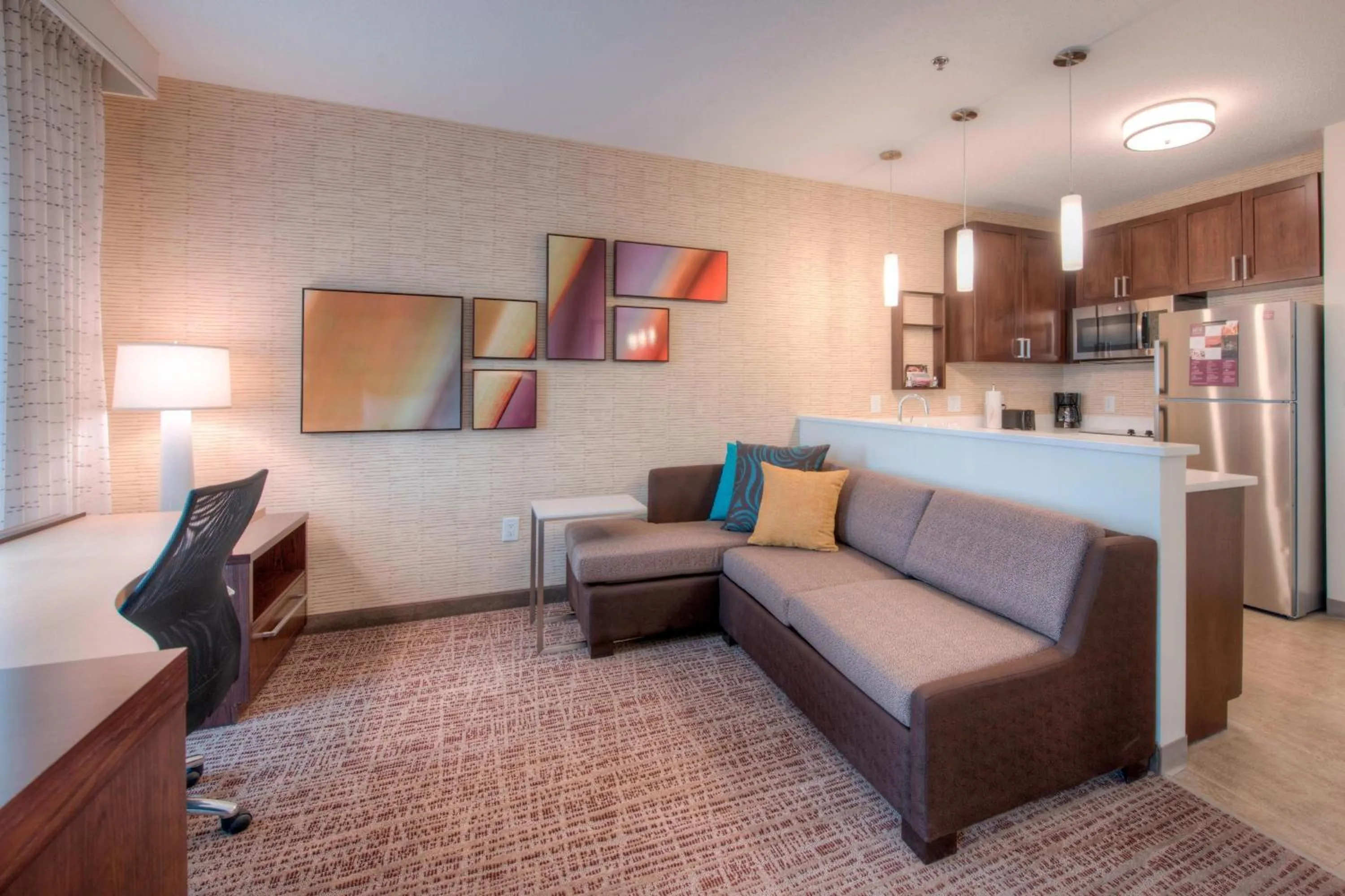 Living room in Residence Inn by Marriott Charlotte Airport