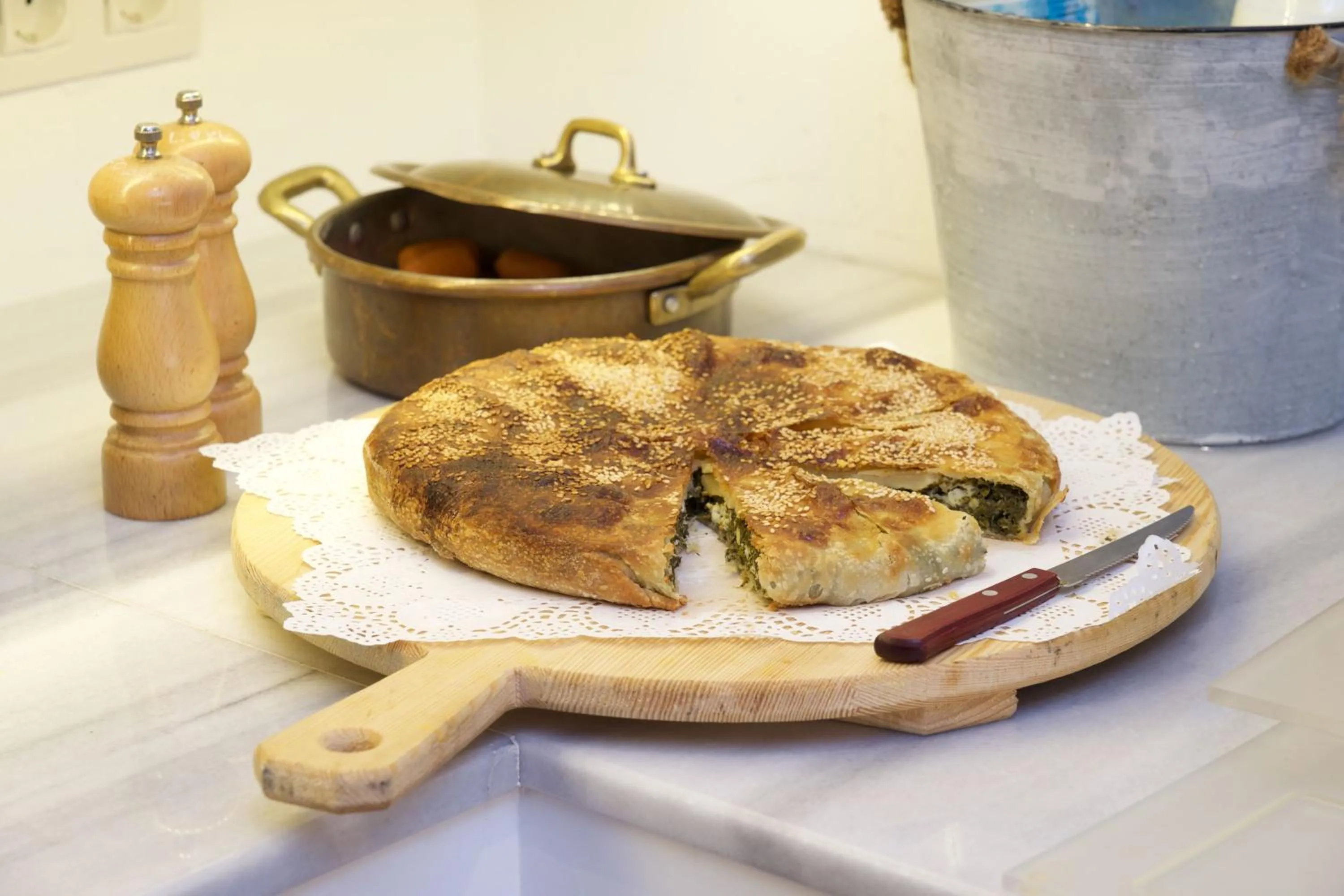 Buffet breakfast in Mirabel CityCenter Hotel