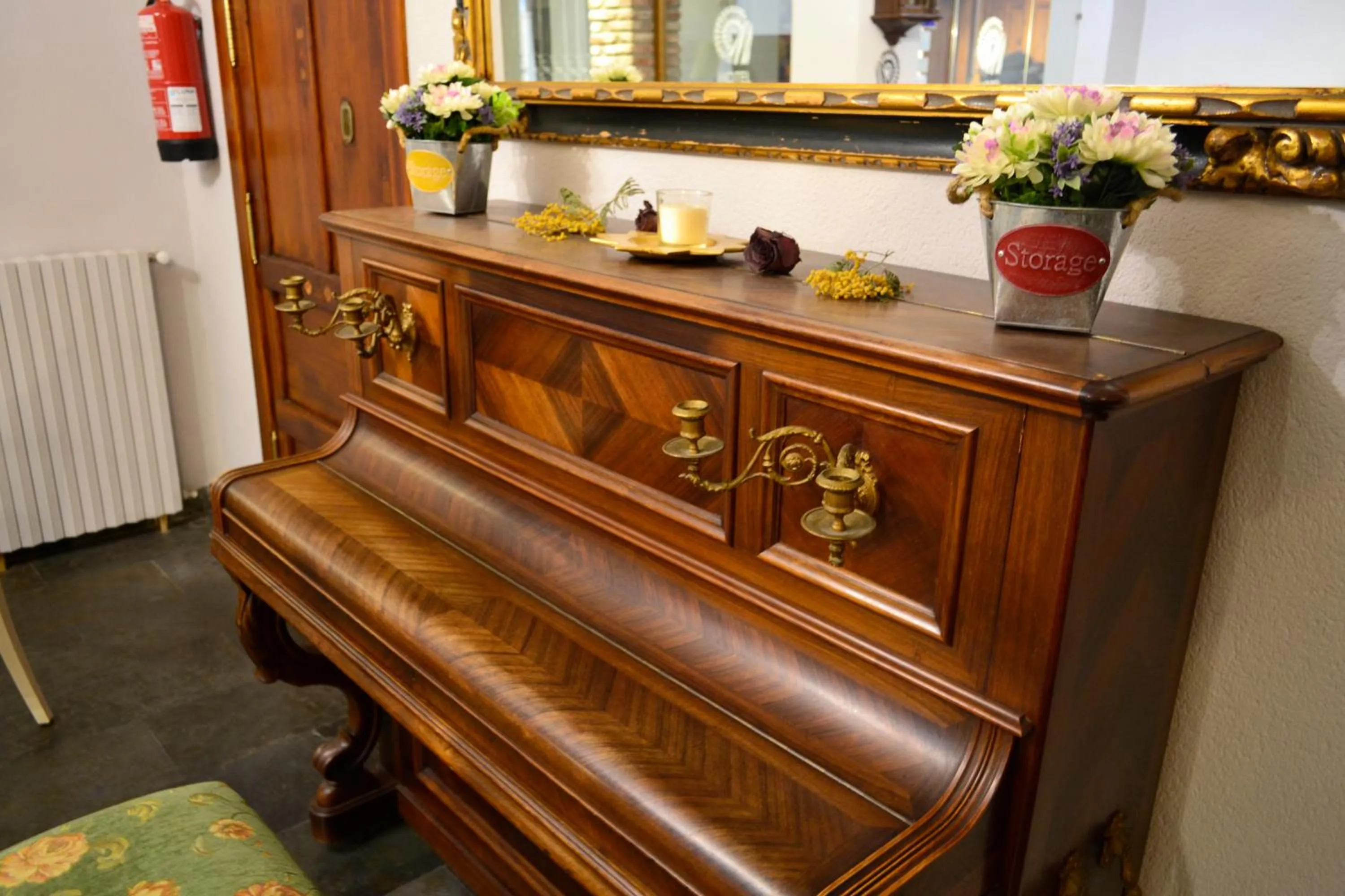 Lobby or reception in Hotel Alda Vía León