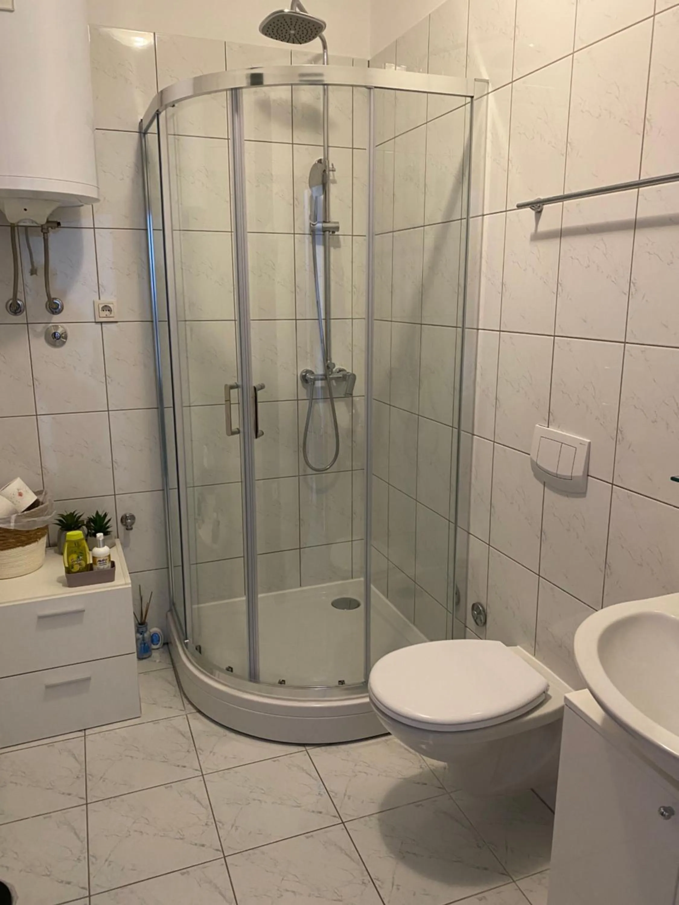 Shower in Apartment Dome