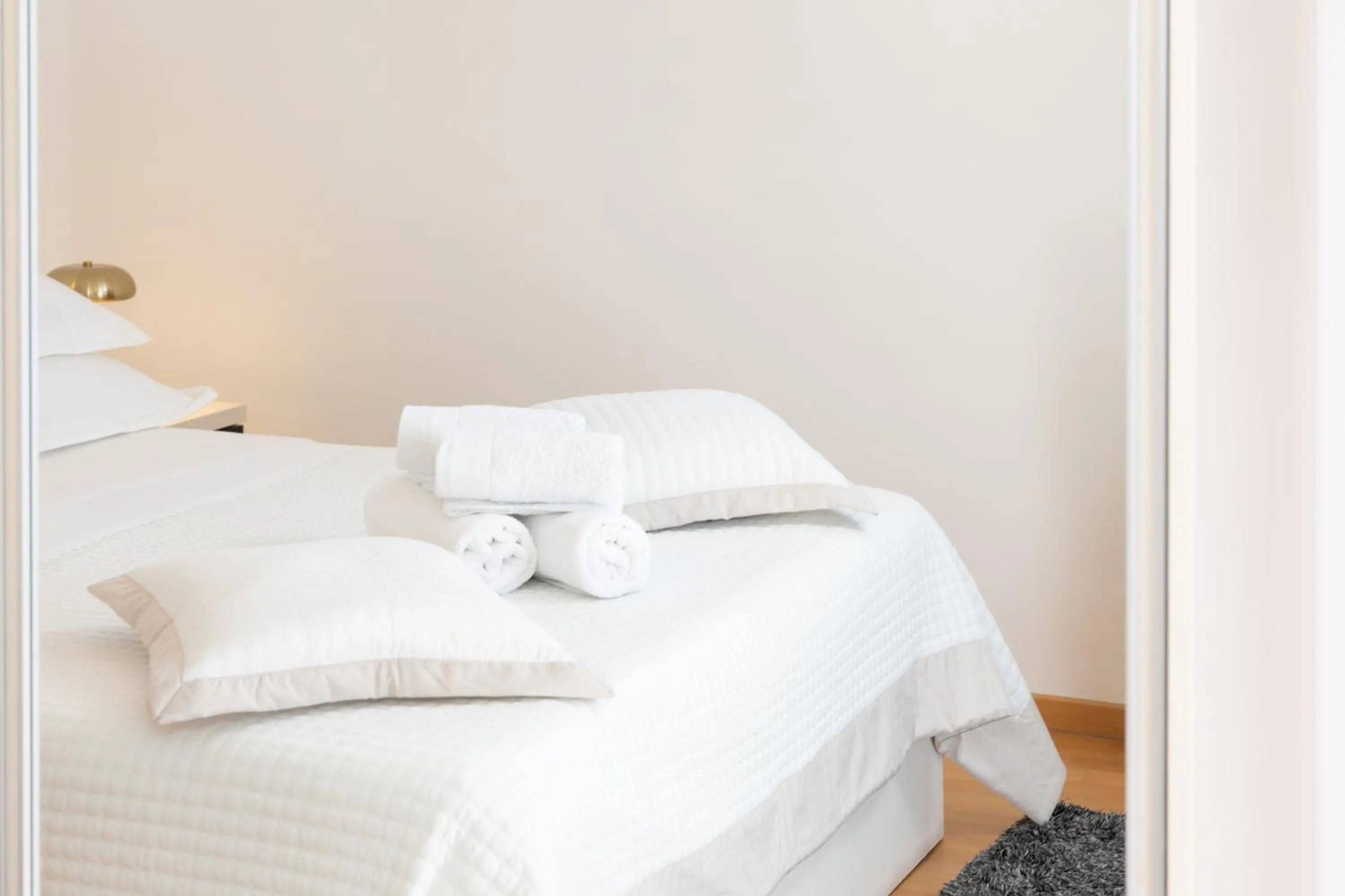 Bed in Apartment Dome