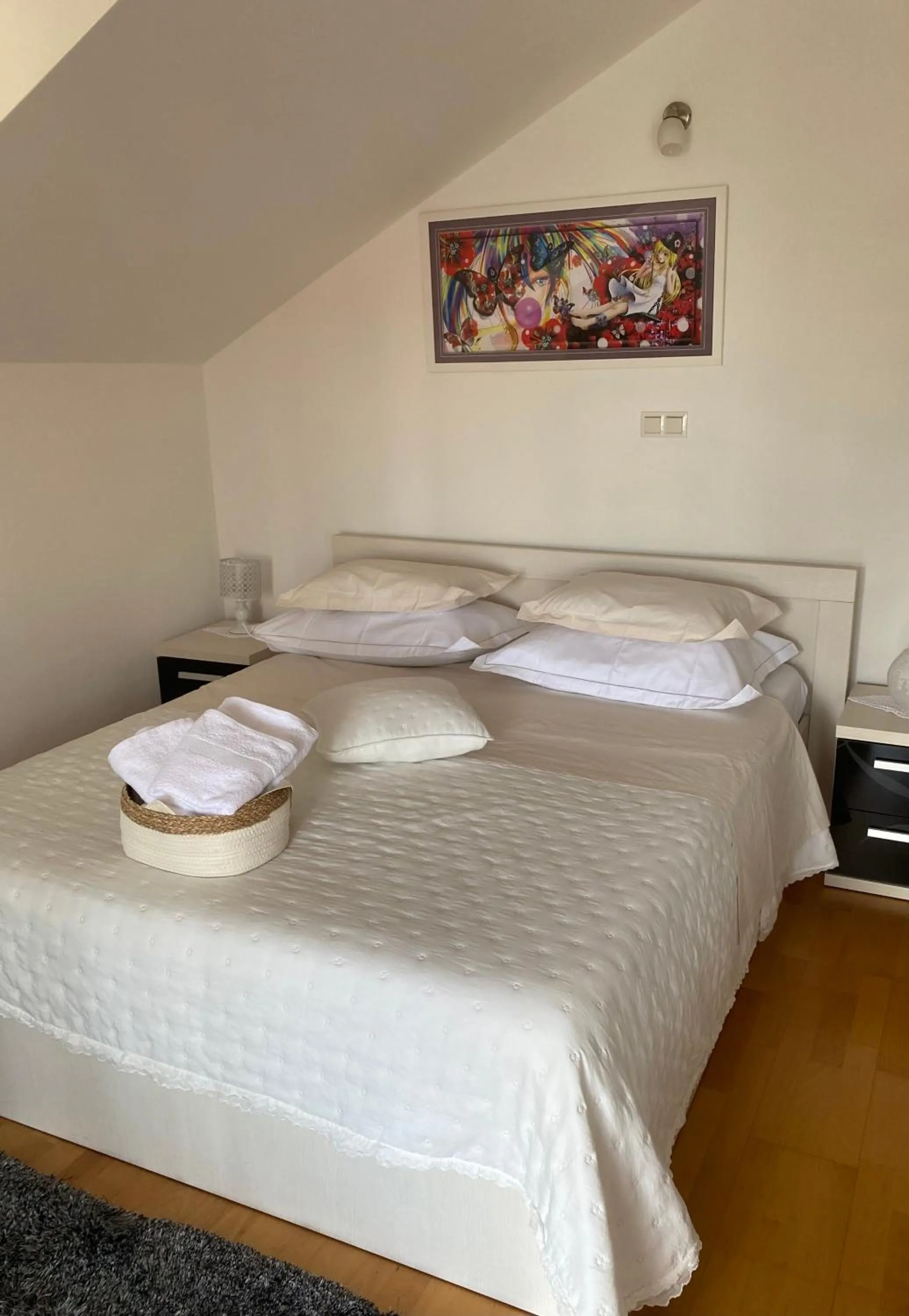 Bed in Apartment Dome