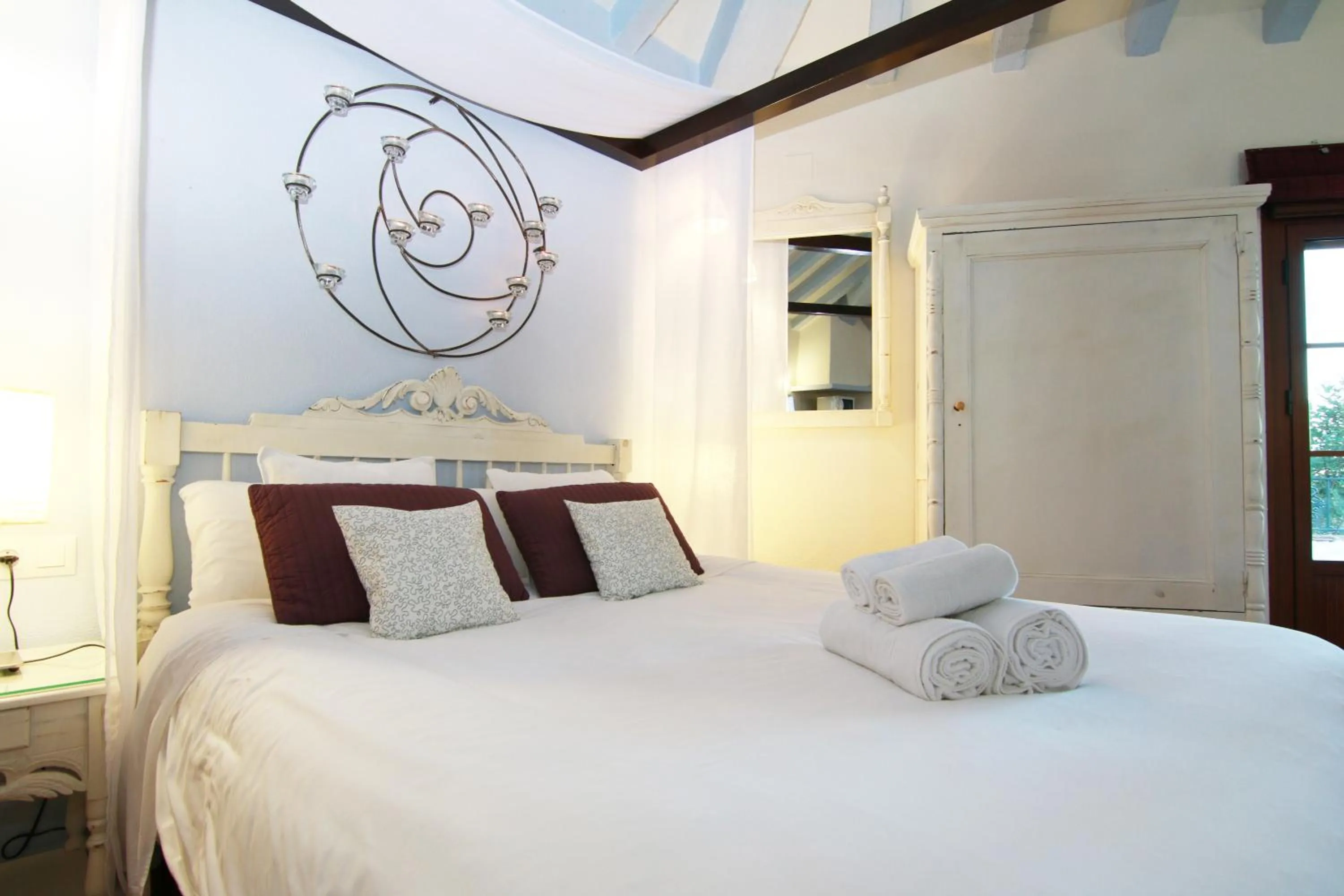 Bed in Casas Rurales Los Algarrobales