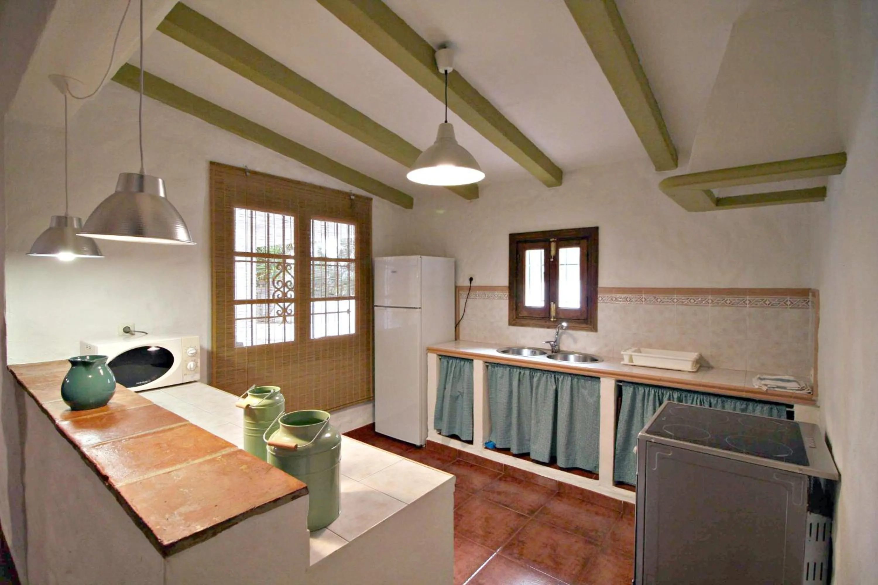 Kitchen or kitchenette in Casas Rurales Los Algarrobales