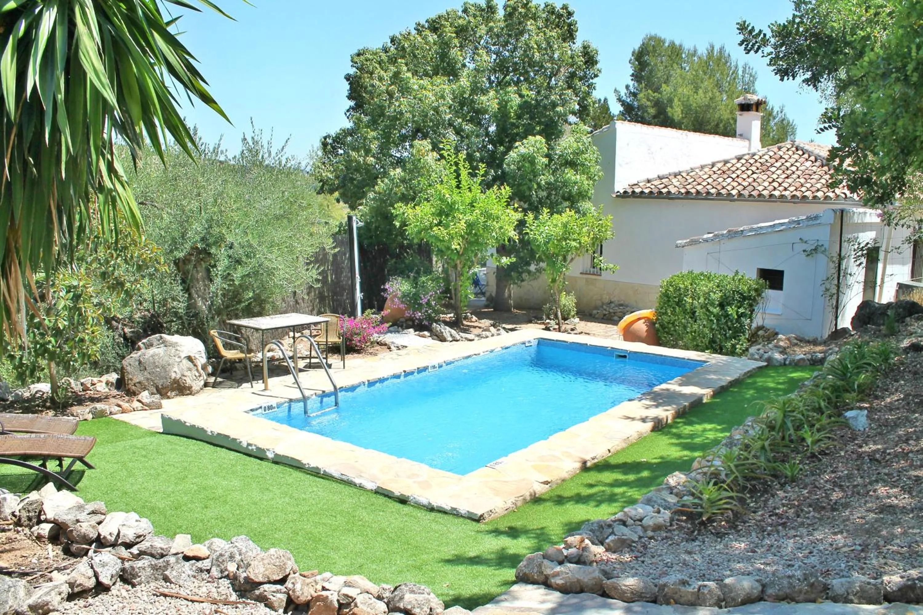 Garden in Casas Rurales Los Algarrobales