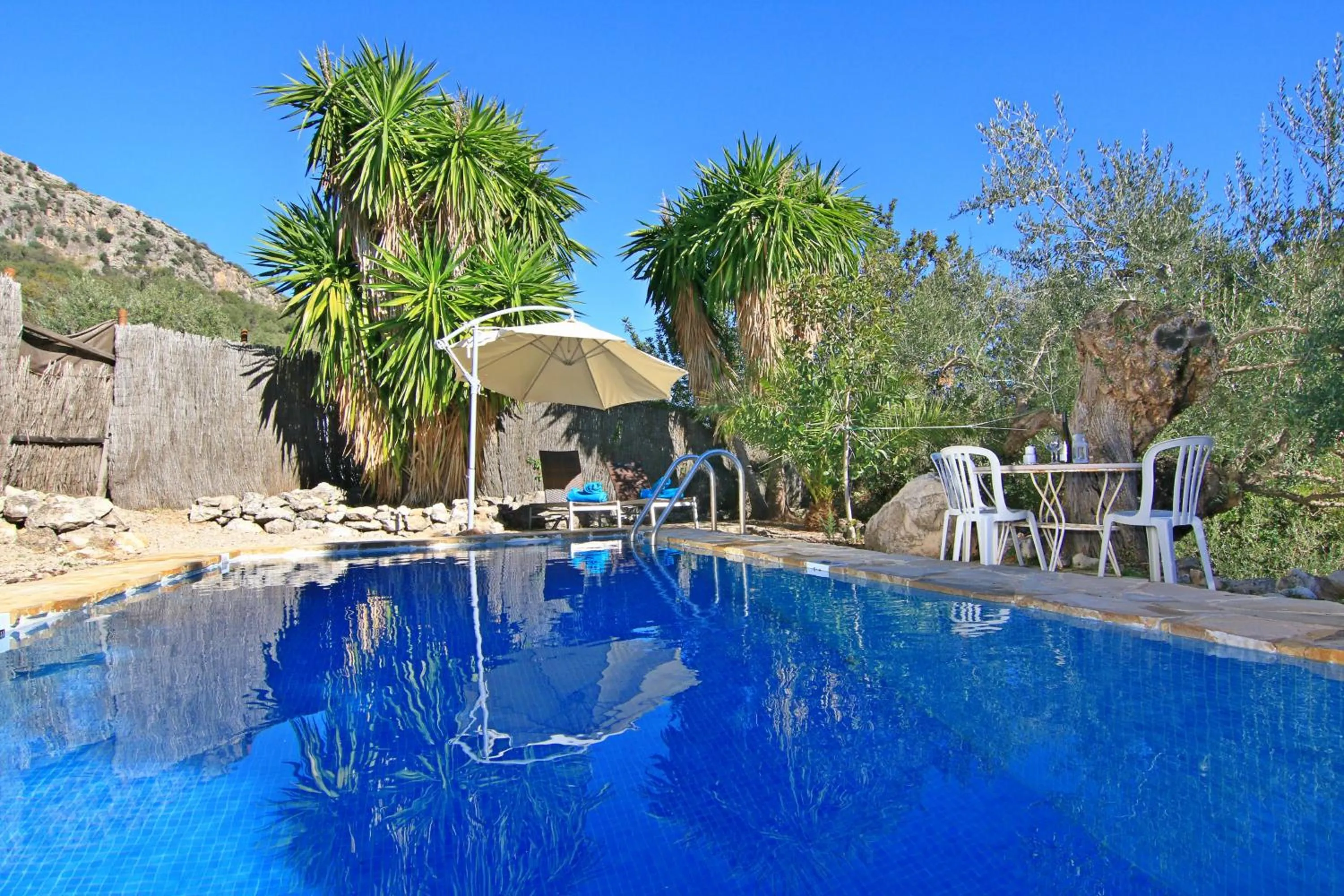 Swimming pool in Casas Rurales Los Algarrobales