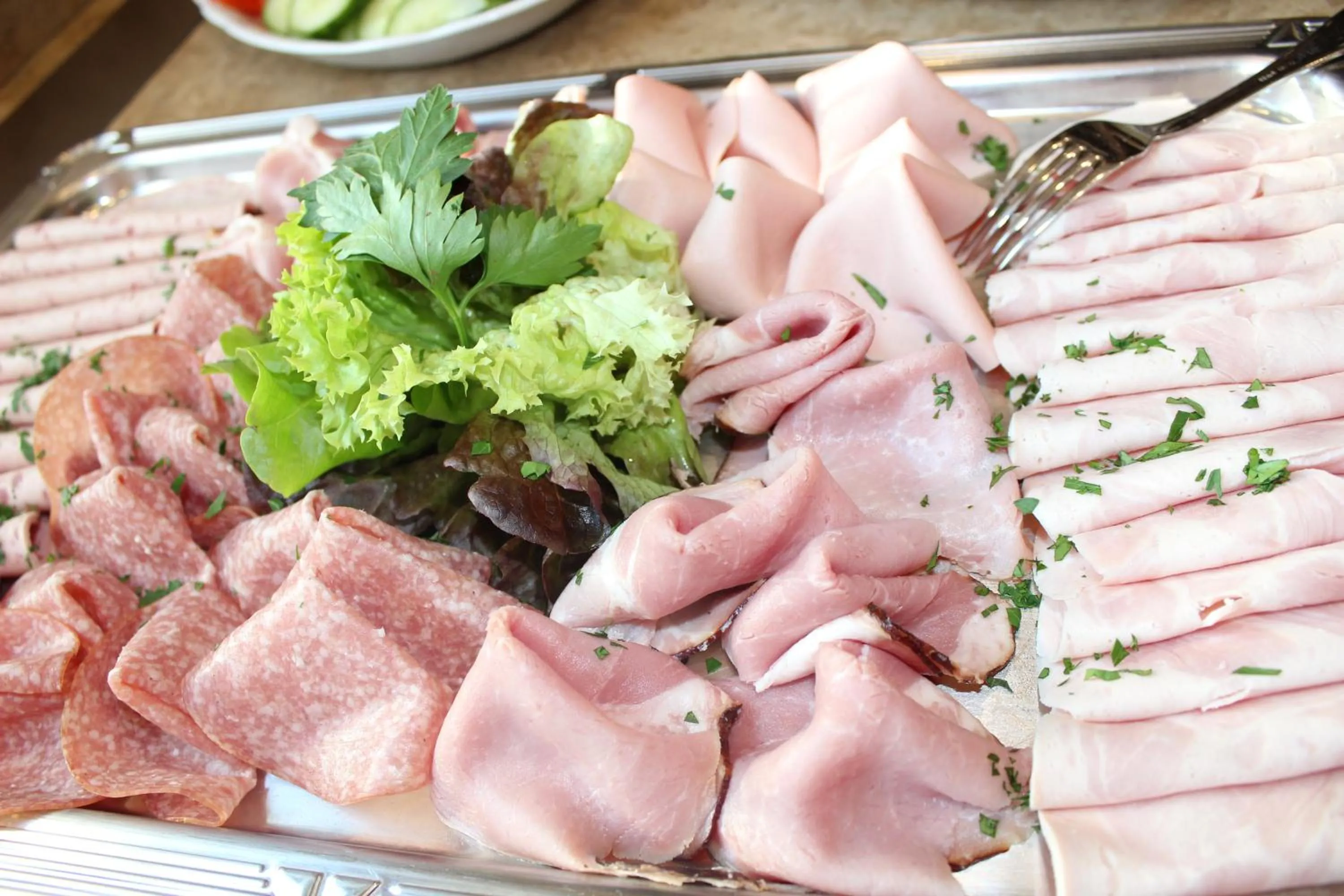 Buffet breakfast in Hotel Bärenstüberl