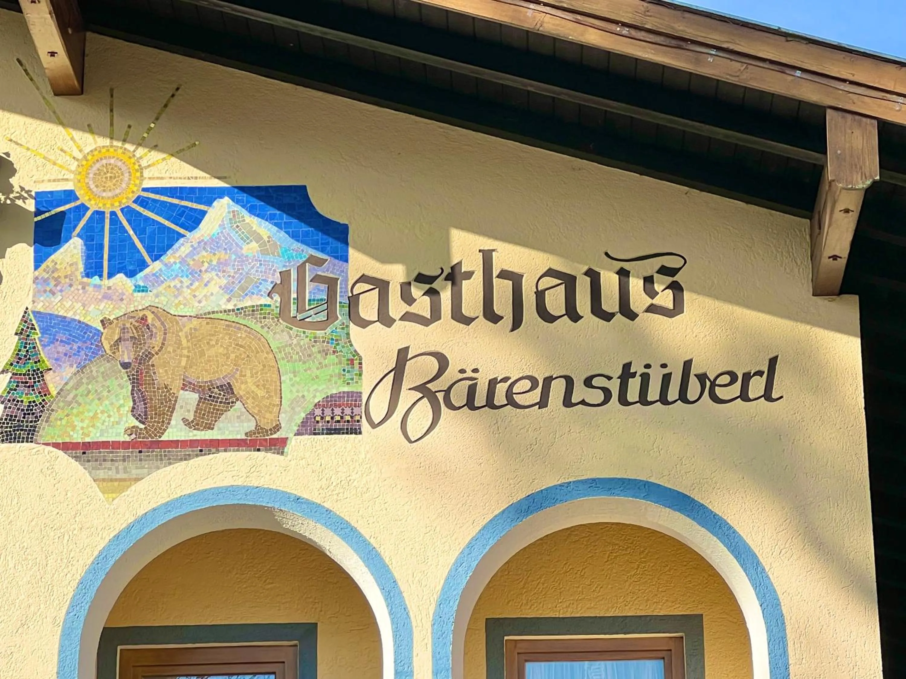Logo/Certificate/Sign in Hotel Bärenstüberl