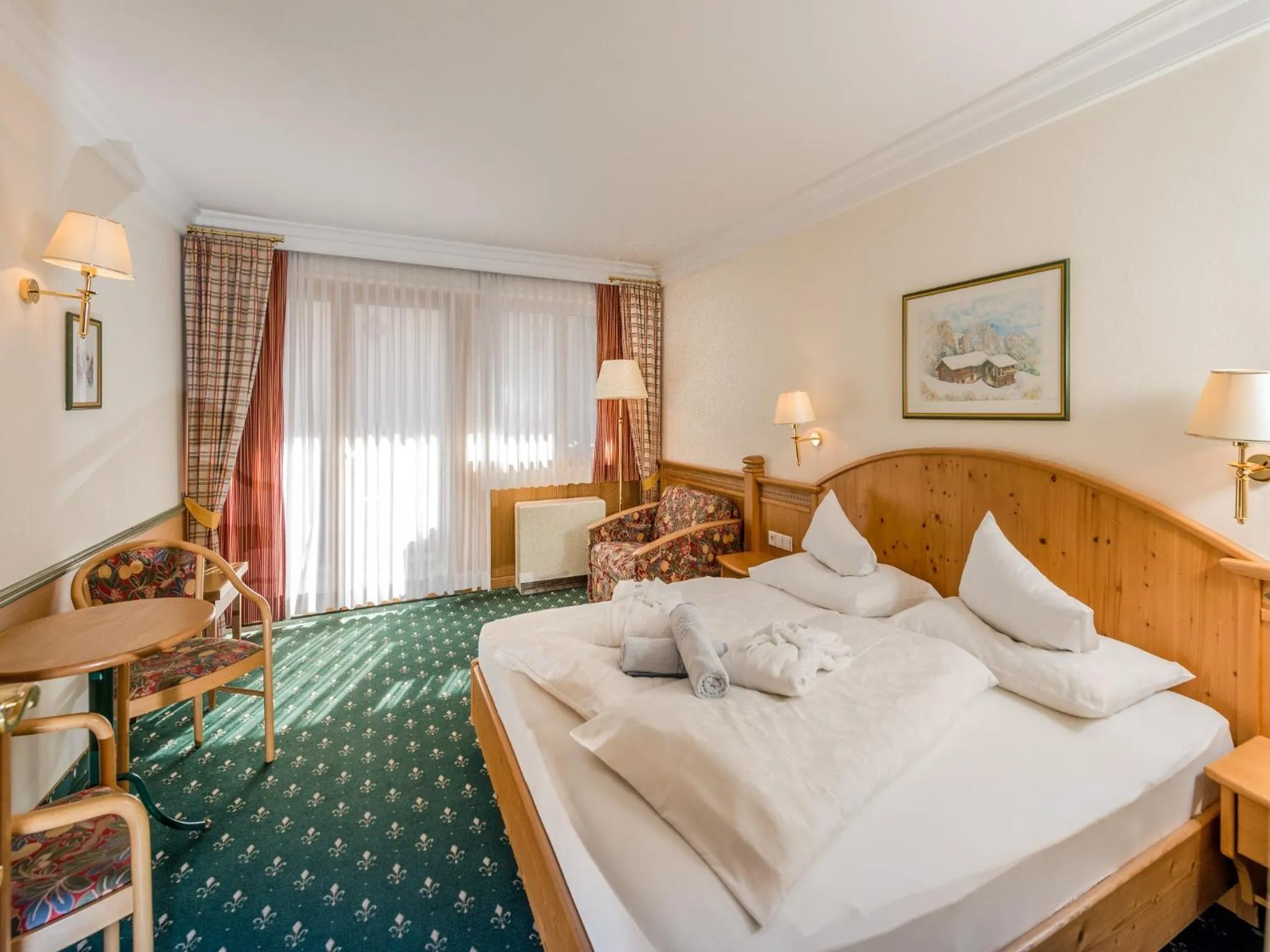 Photo of the whole room, Bed in Vital - und Wellnesshotel Hanneshof