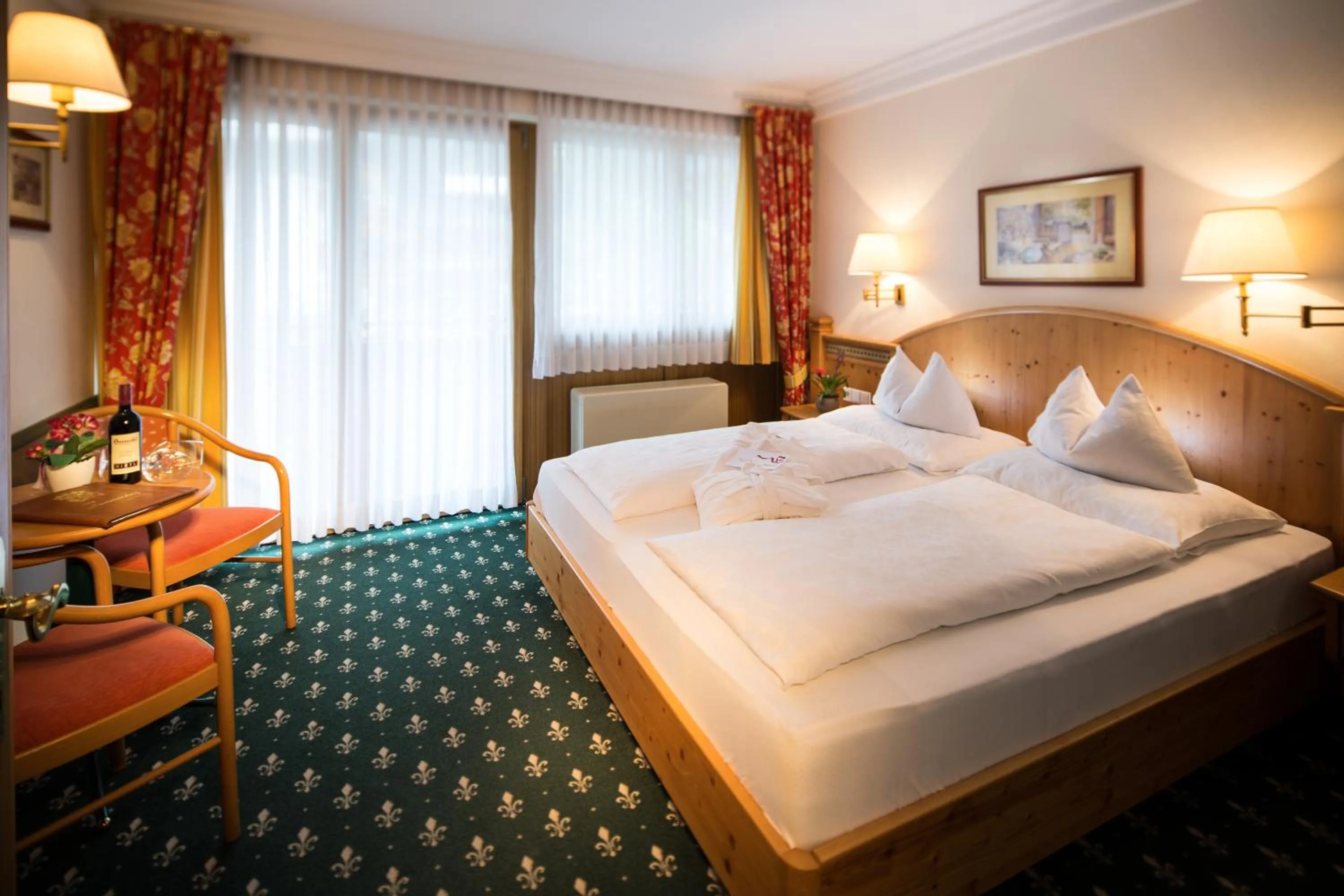 Photo of the whole room, Bed in Vital - und Wellnesshotel Hanneshof