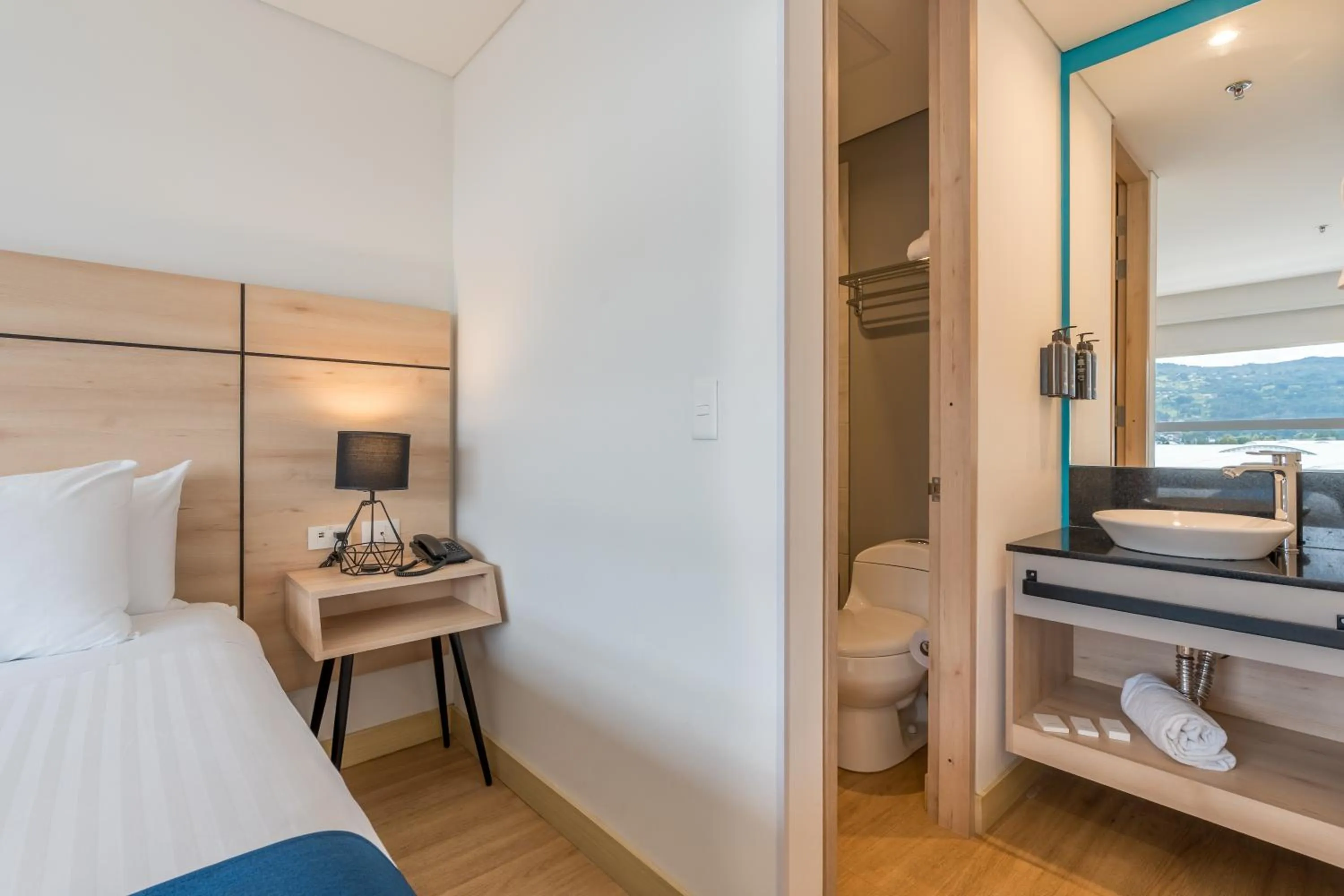 Bed in Pop Art Hotel Tocancipá y Centro de Convenciones