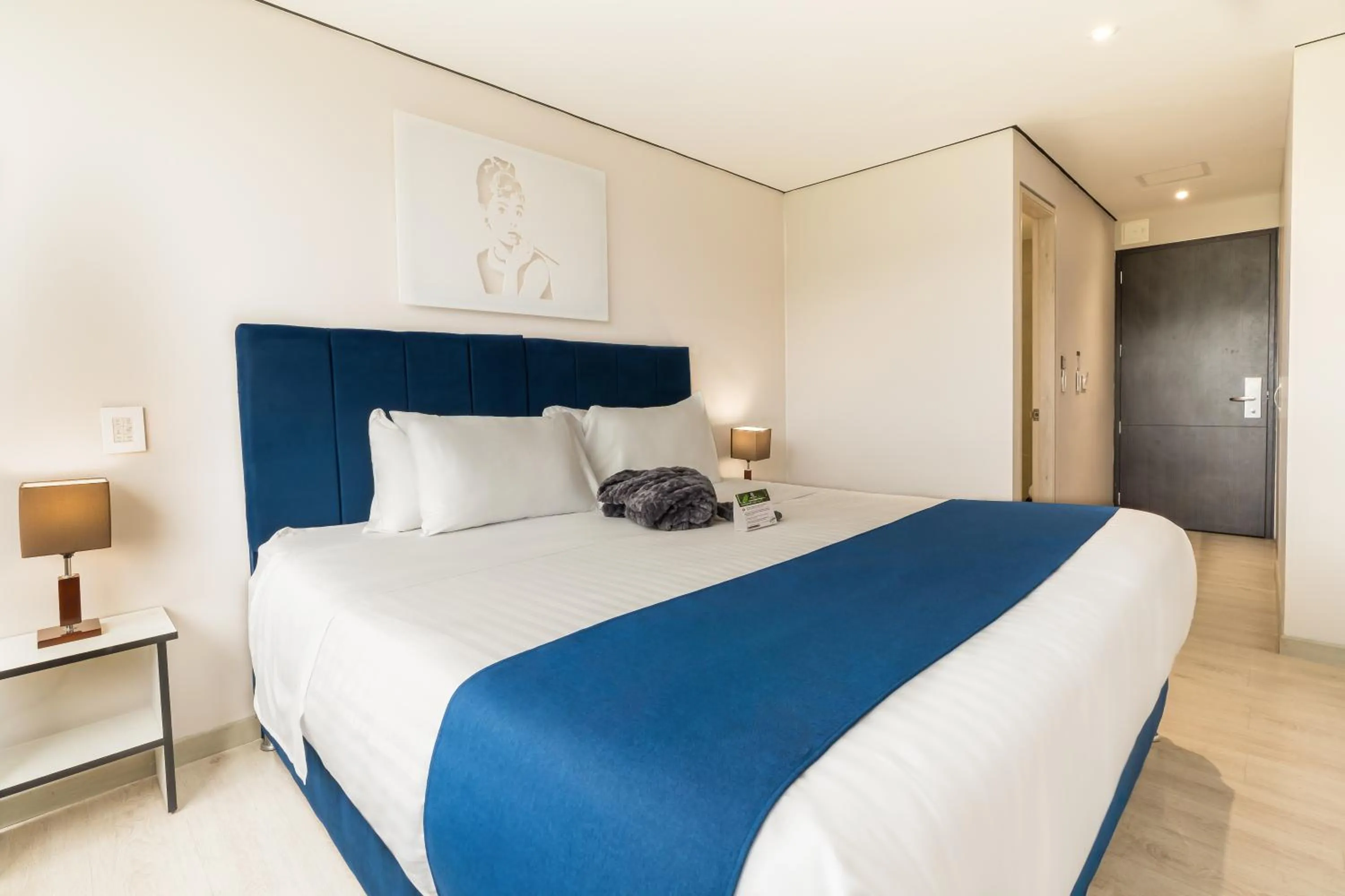 Bed in Pop Art Hotel Tocancipá y Centro de Convenciones